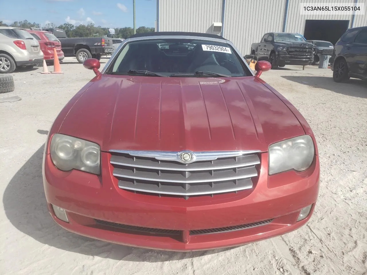 2005 Chrysler Crossfire Limited VIN: 1C3AN65L15X055104 Lot: 79032904