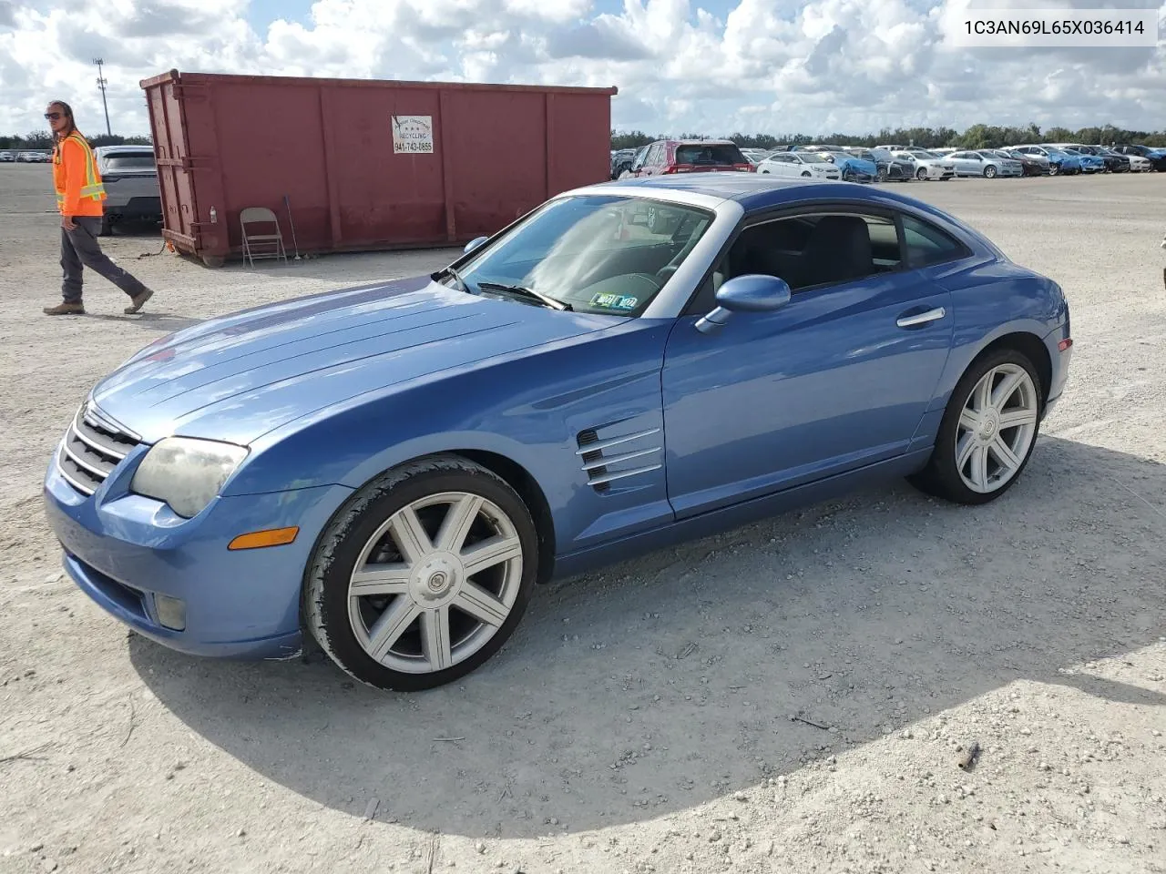 2005 Chrysler Crossfire Limited VIN: 1C3AN69L65X036414 Lot: 79621264