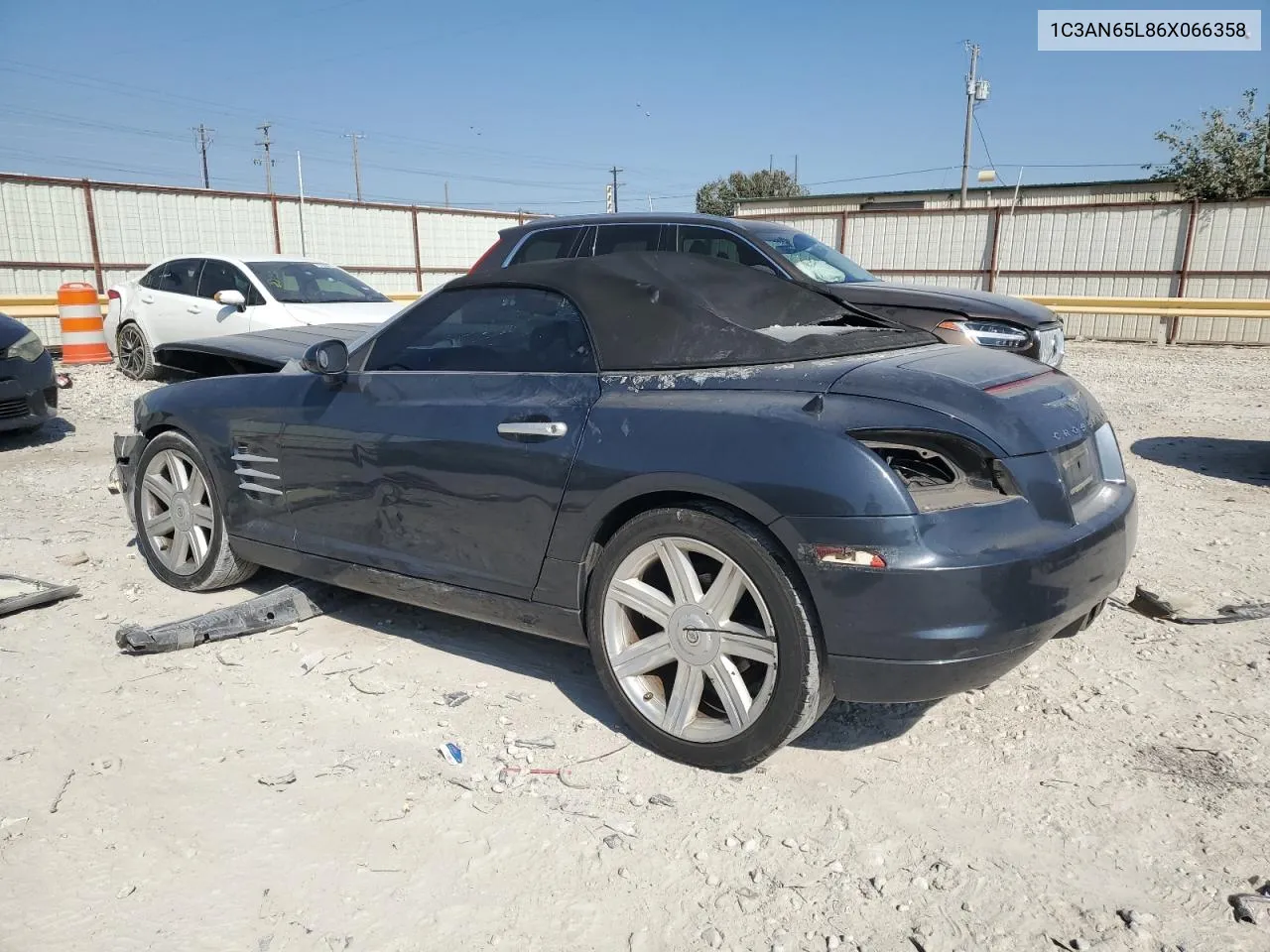 2006 Chrysler Crossfire Limited VIN: 1C3AN65L86X066358 Lot: 76327594