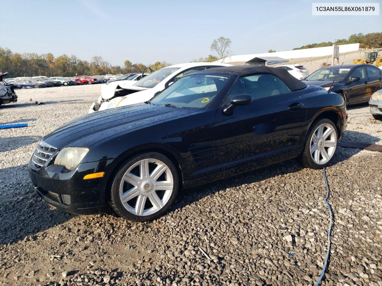 2006 Chrysler Crossfire VIN: 1C3AN55L86X061879 Lot: 77211864