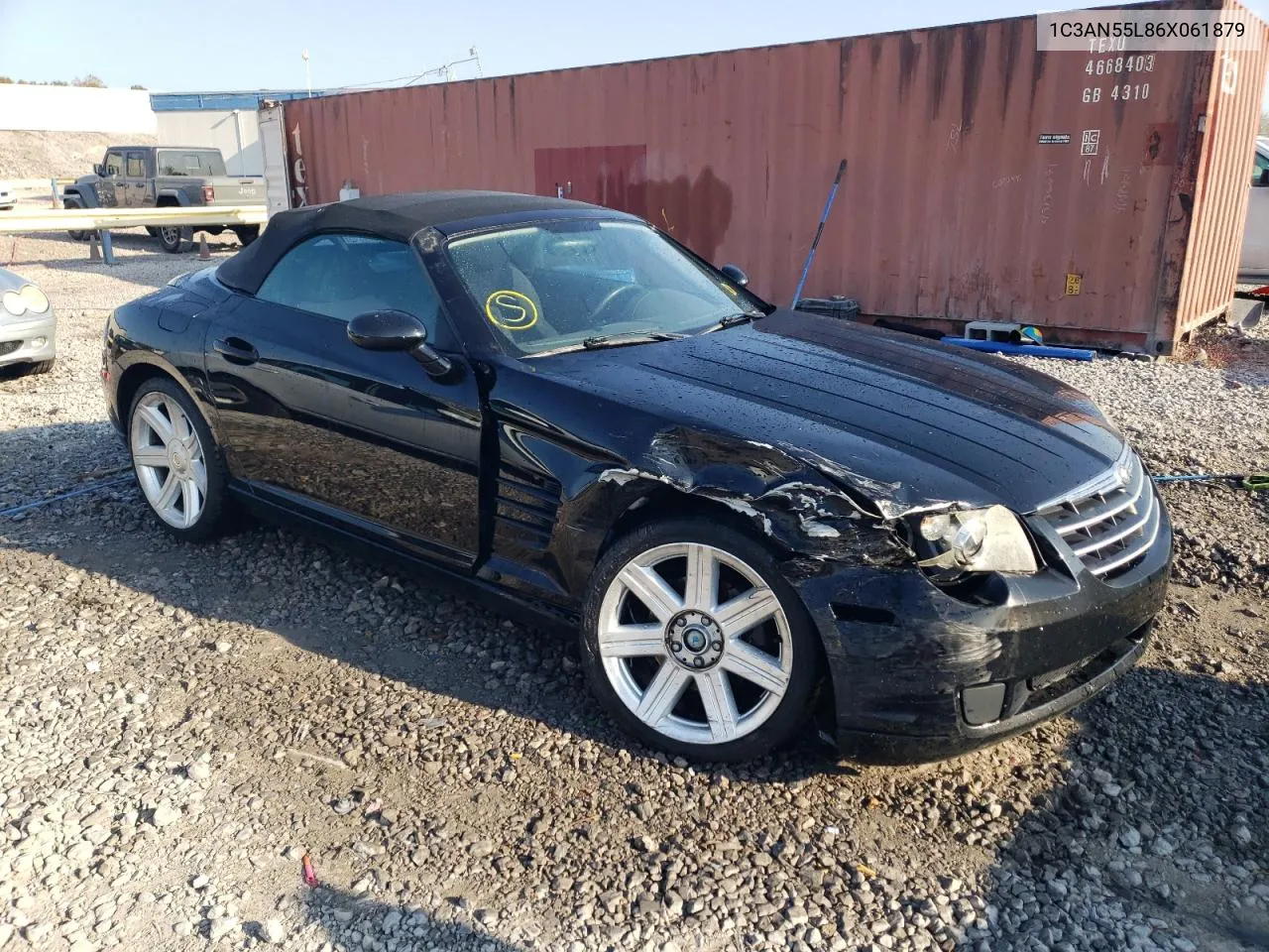 2006 Chrysler Crossfire VIN: 1C3AN55L86X061879 Lot: 77211864