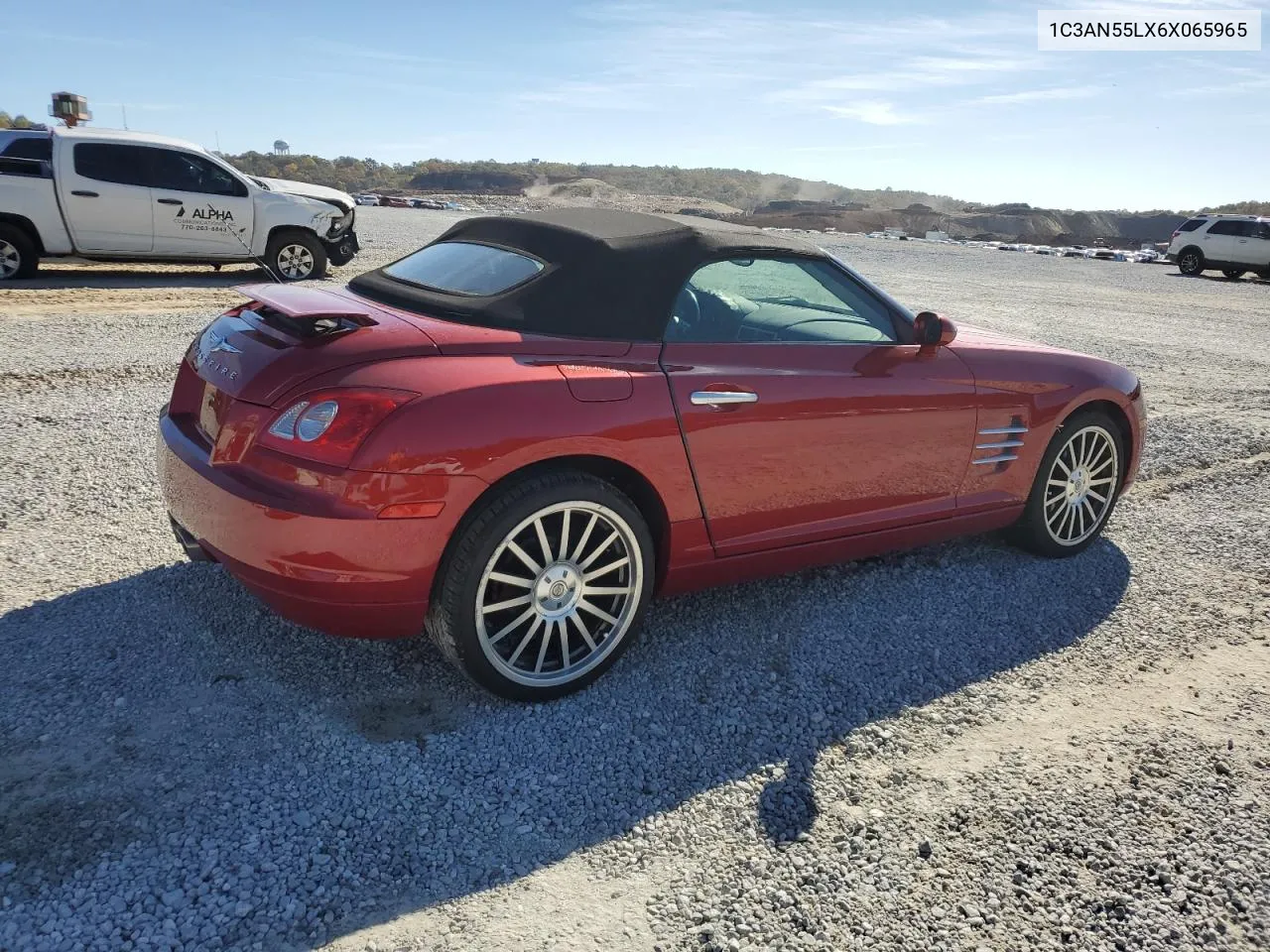 2006 Chrysler Crossfire VIN: 1C3AN55LX6X065965 Lot: 80229954