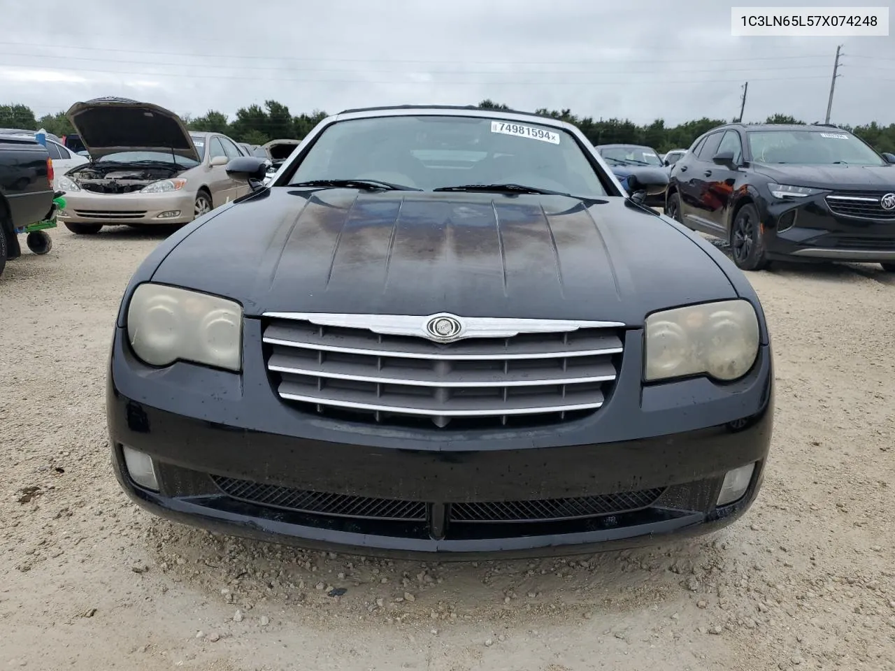 2007 Chrysler Crossfire Limited VIN: 1C3LN65L57X074248 Lot: 74981594