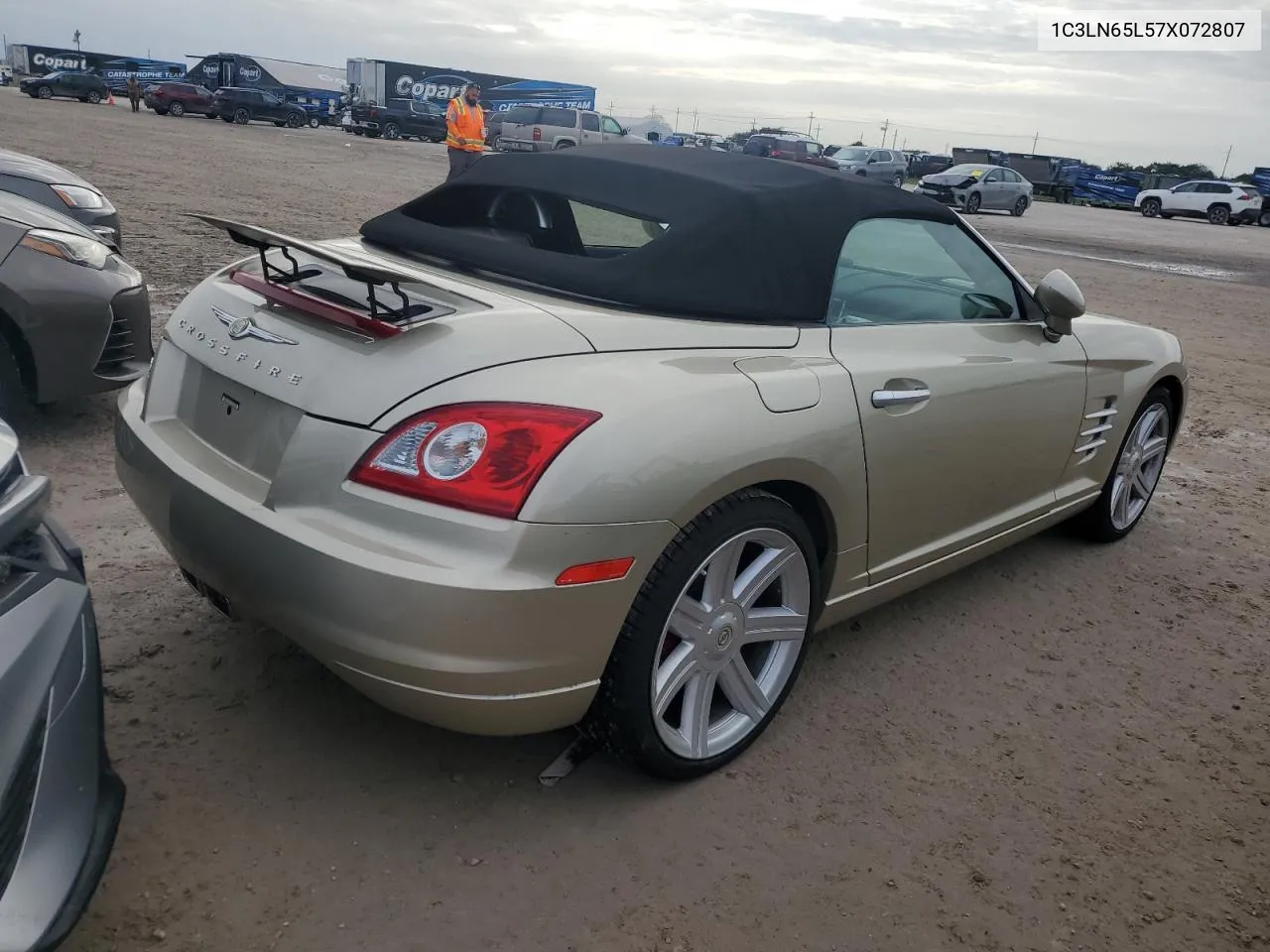 2007 Chrysler Crossfire Limited VIN: 1C3LN65L57X072807 Lot: 76414714