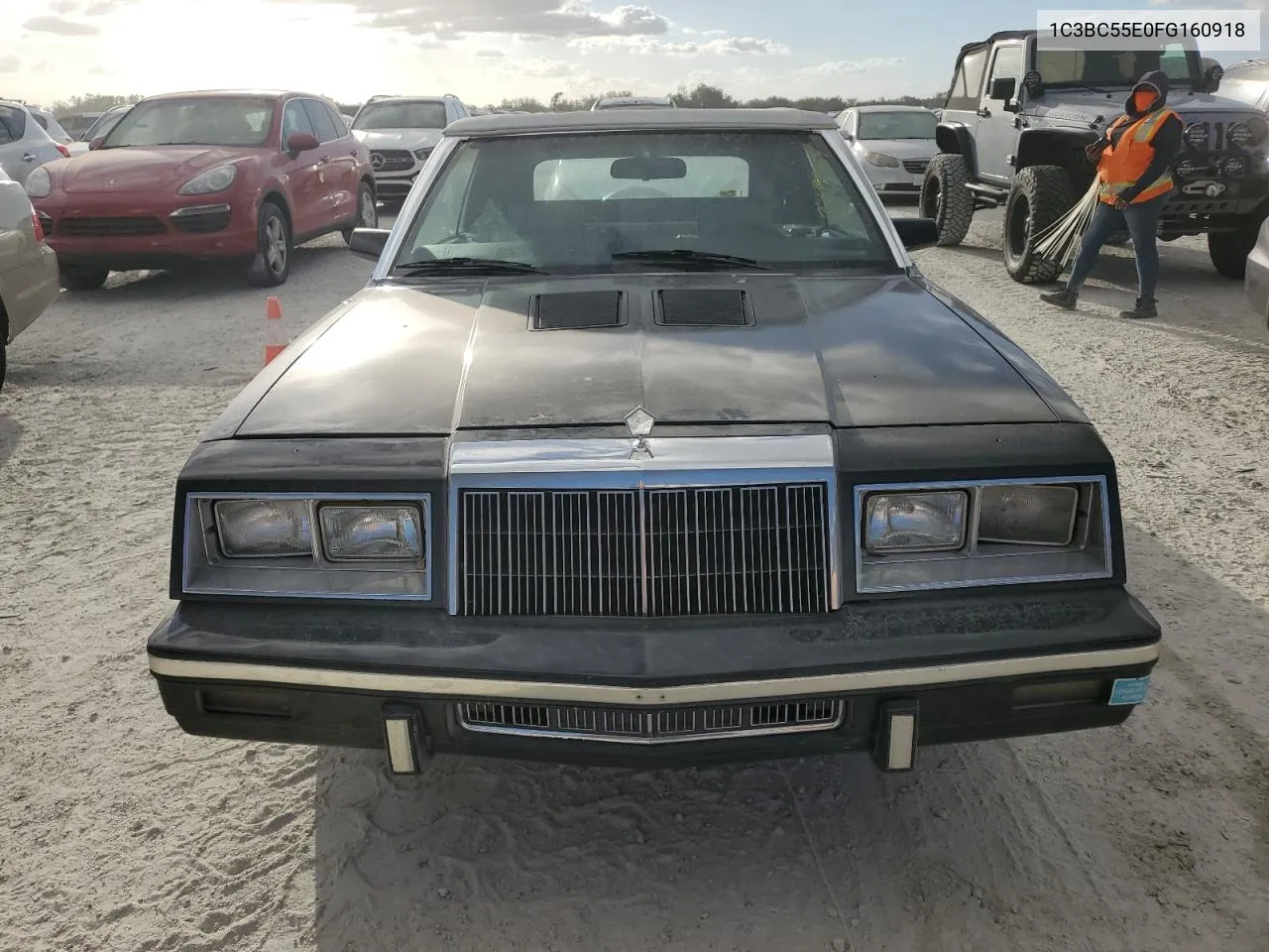 1985 Chrysler Lebaron VIN: 1C3BC55E0FG160918 Lot: 76659284