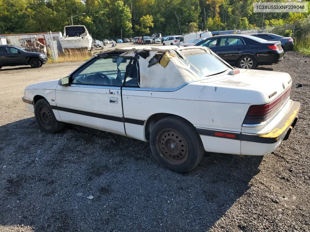 1992 Chrysler Lebaron Lx VIN: 1C3XU553XNF239048 Lot: 69465714