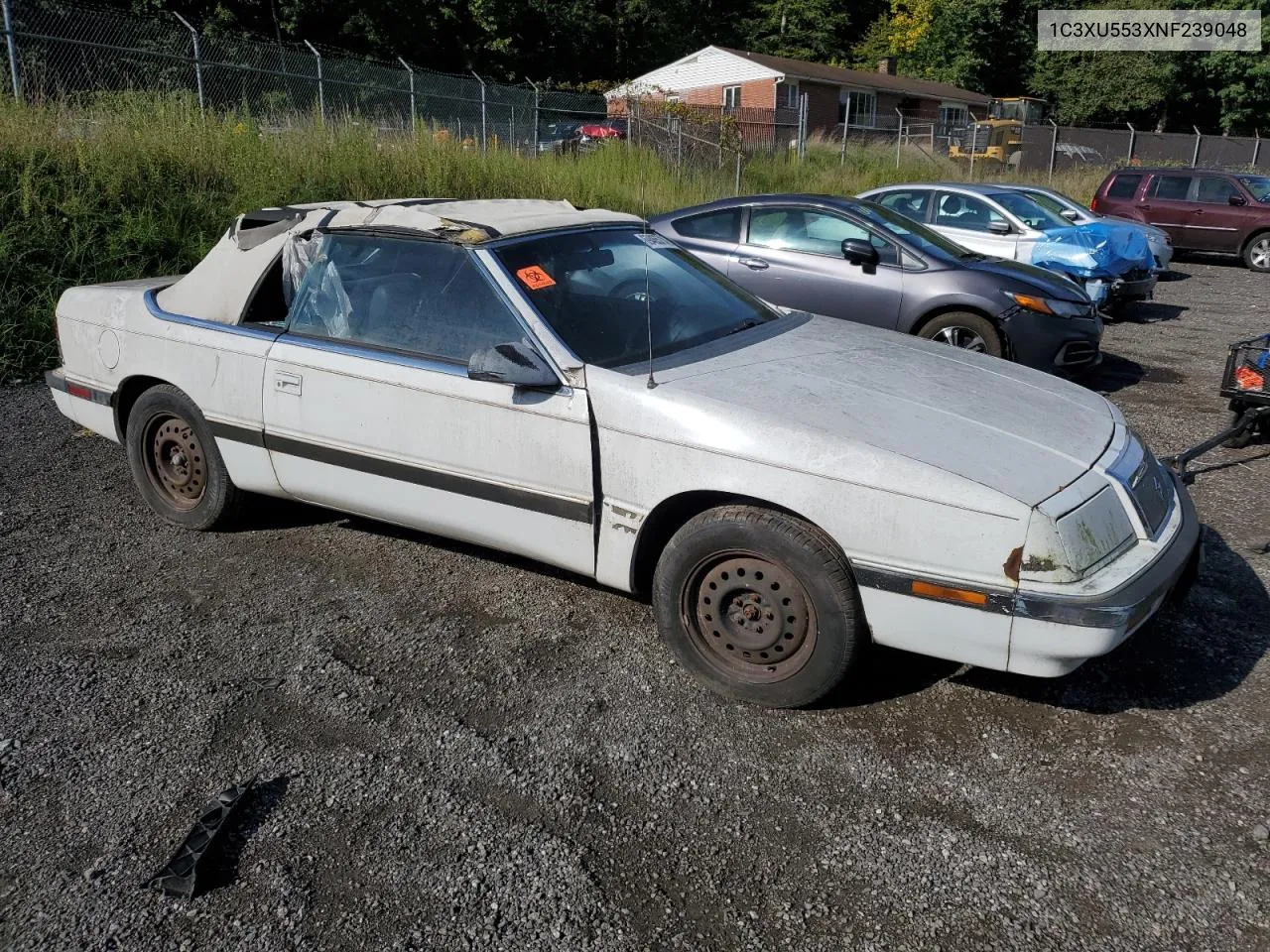 1992 Chrysler Lebaron Lx VIN: 1C3XU553XNF239048 Lot: 69465714