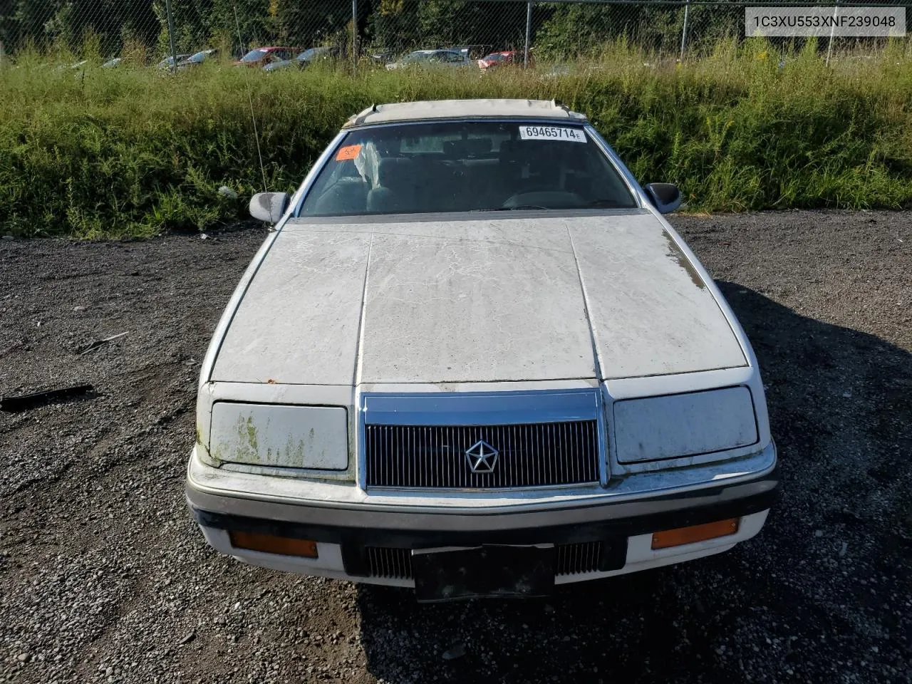 1992 Chrysler Lebaron Lx VIN: 1C3XU553XNF239048 Lot: 69465714