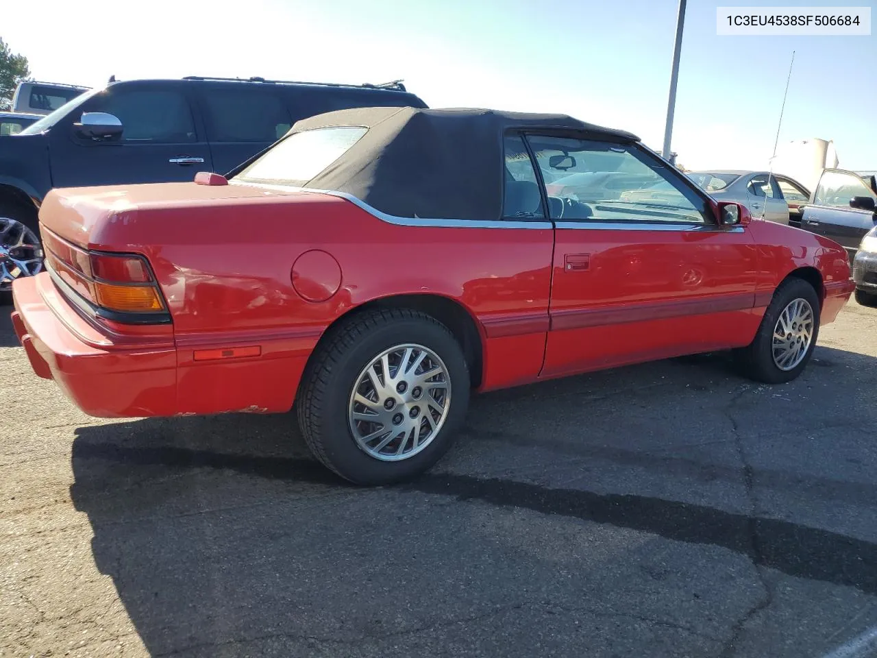 1995 Chrysler Lebaron Gtc VIN: 1C3EU4538SF506684 Lot: 76207694