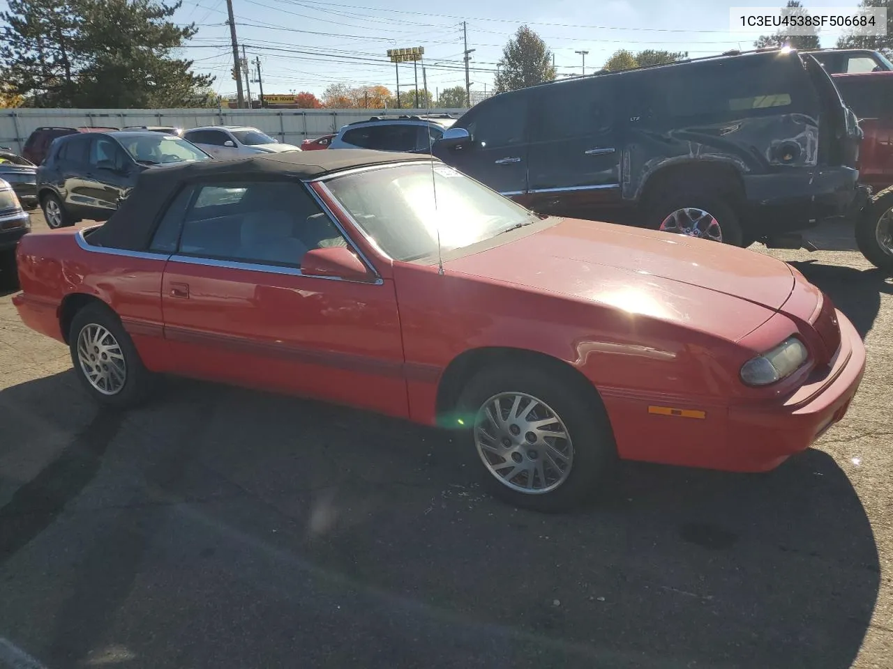 1995 Chrysler Lebaron Gtc VIN: 1C3EU4538SF506684 Lot: 76207694