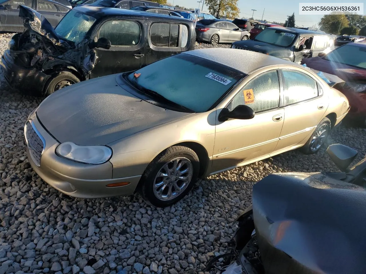 1999 Chrysler Lhs VIN: 2C3HC56G6XH536361 Lot: 71635564