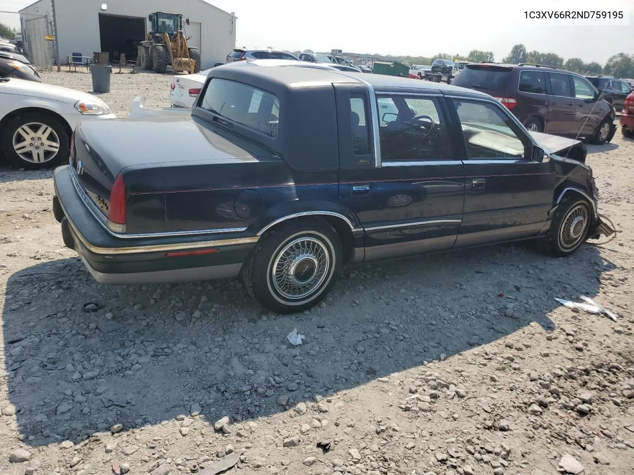 1992 Chrysler New Yorker Fifth Avenue VIN: 1C3XV66R2ND759195 Lot: 69650044