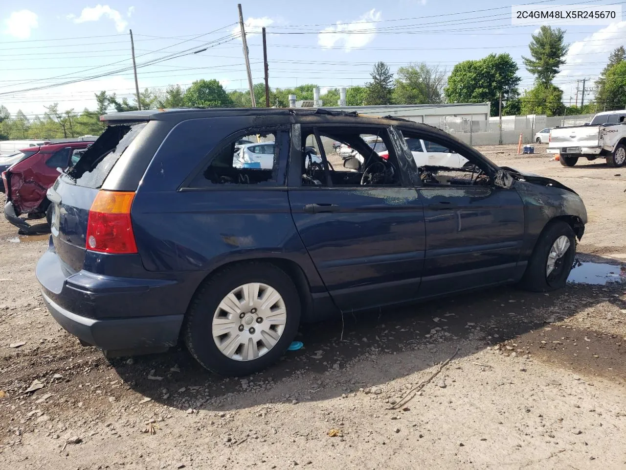 2005 Chrysler Pacifica VIN: 2C4GM48LX5R245670 Lot: 53584674