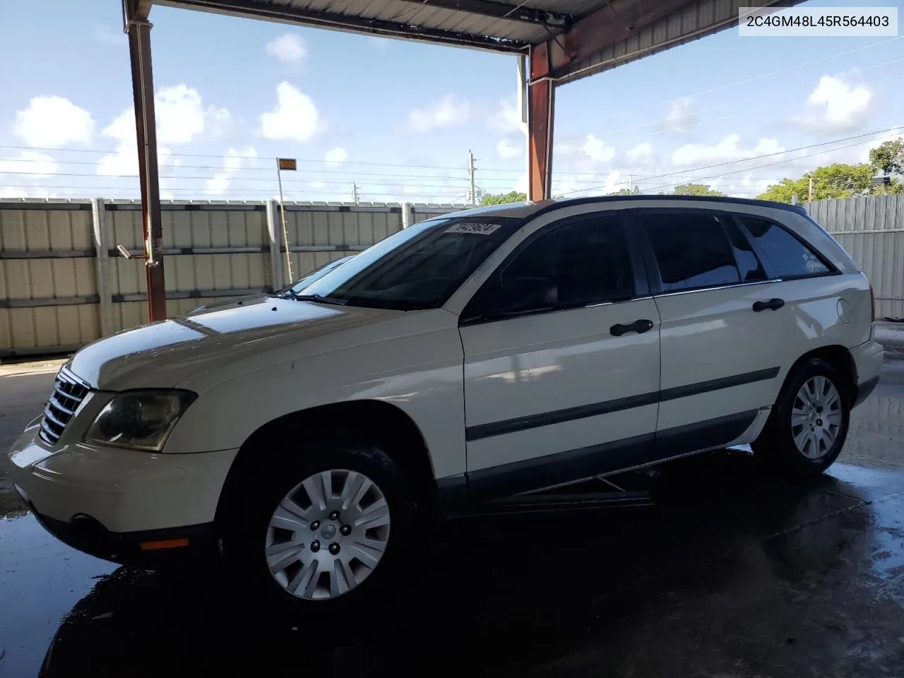 2005 Chrysler Pacifica VIN: 2C4GM48L45R564403 Lot: 70429624