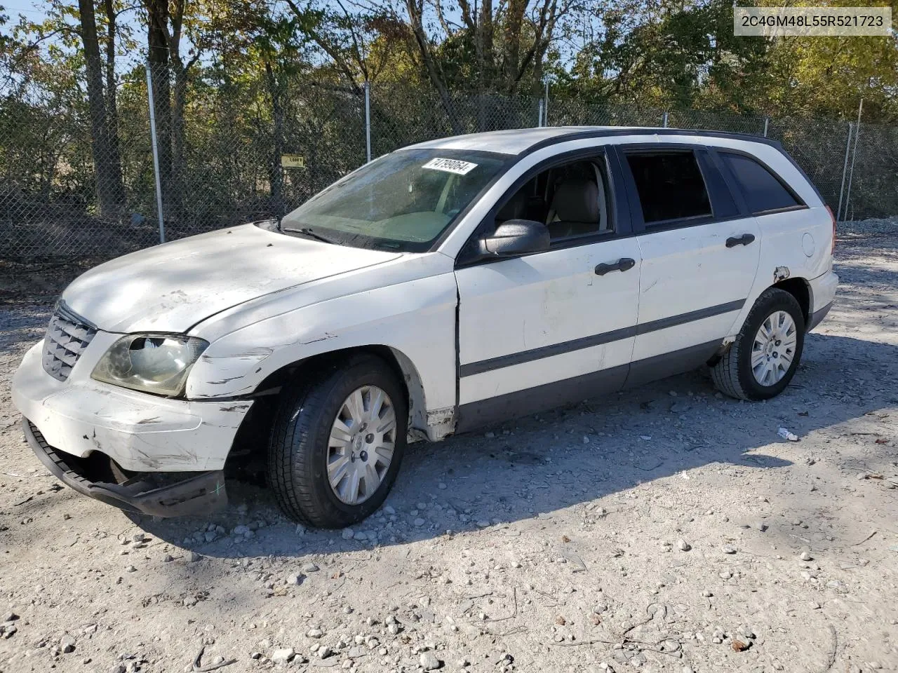 2005 Chrysler Pacifica VIN: 2C4GM48L55R521723 Lot: 74799064