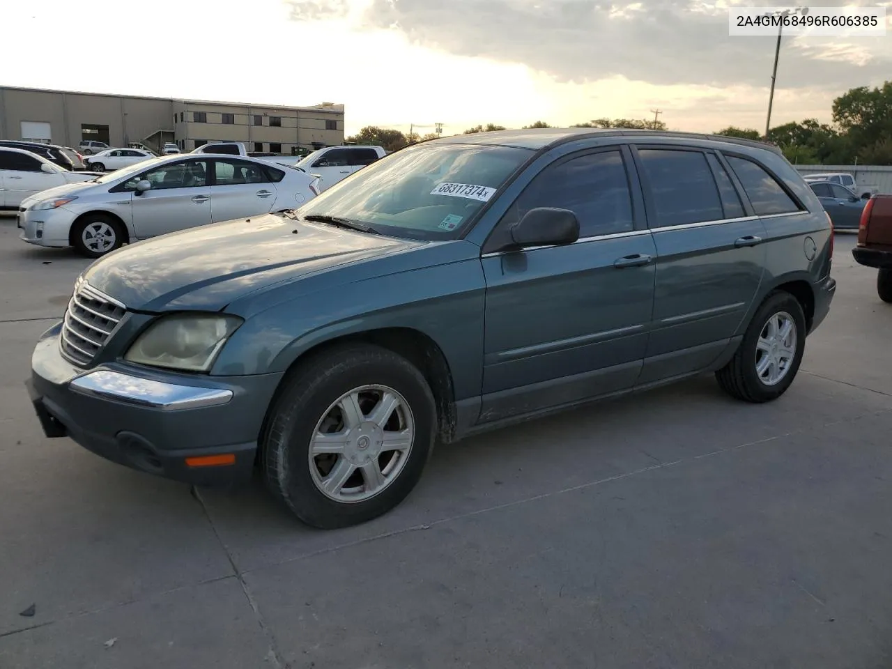 2006 Chrysler Pacifica Touring VIN: 2A4GM68496R606385 Lot: 68317374