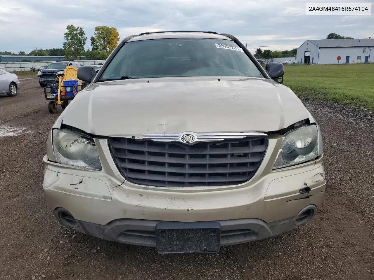 2006 Chrysler Pacifica VIN: 2A4GM48416R674104 Lot: 68999234