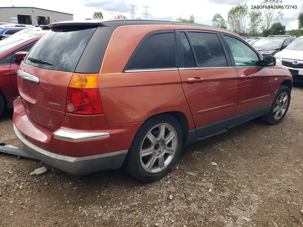 2006 Chrysler Pacifica Touring VIN: 2A8GF68426R673743 Lot: 69035104