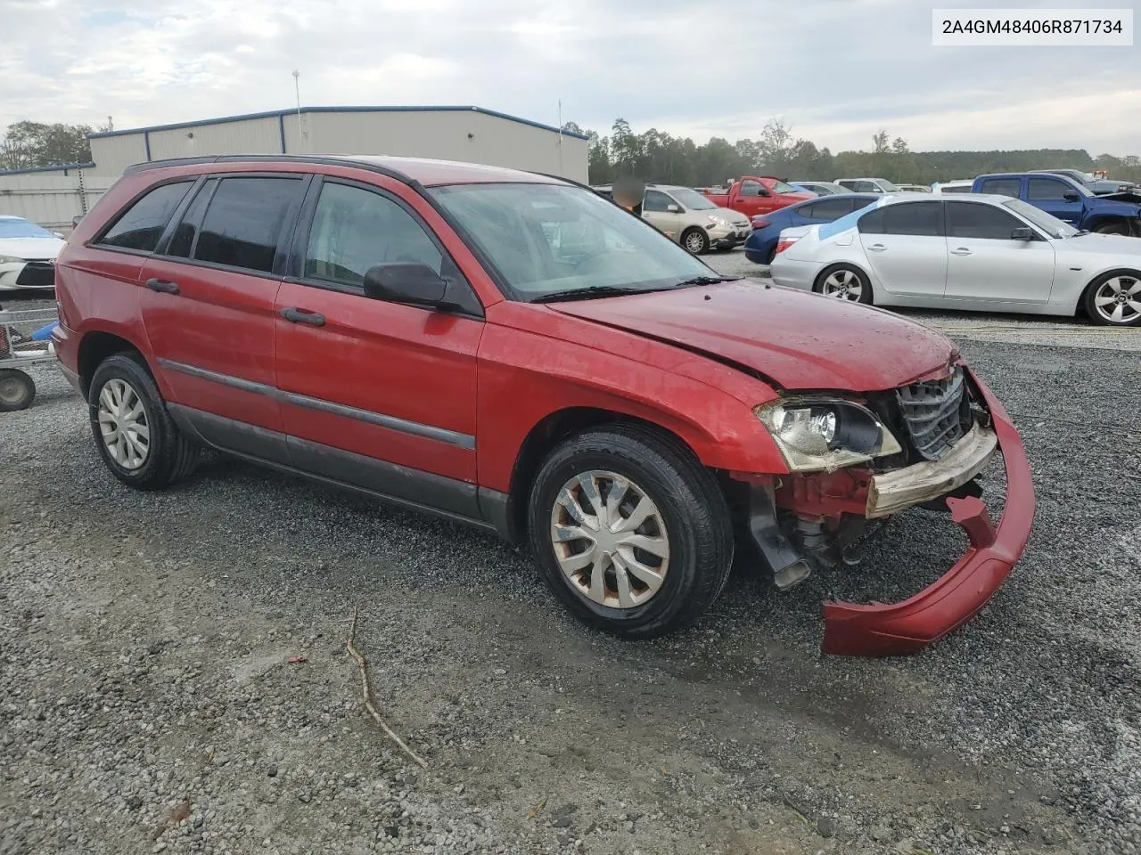 2006 Chrysler Pacifica VIN: 2A4GM48406R871734 Lot: 74576914