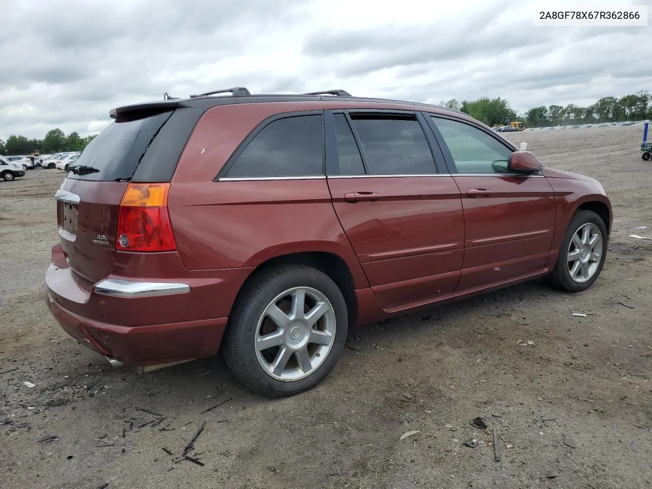 2007 Chrysler Pacifica Limited VIN: 2A8GF78X67R362866 Lot: 52803334