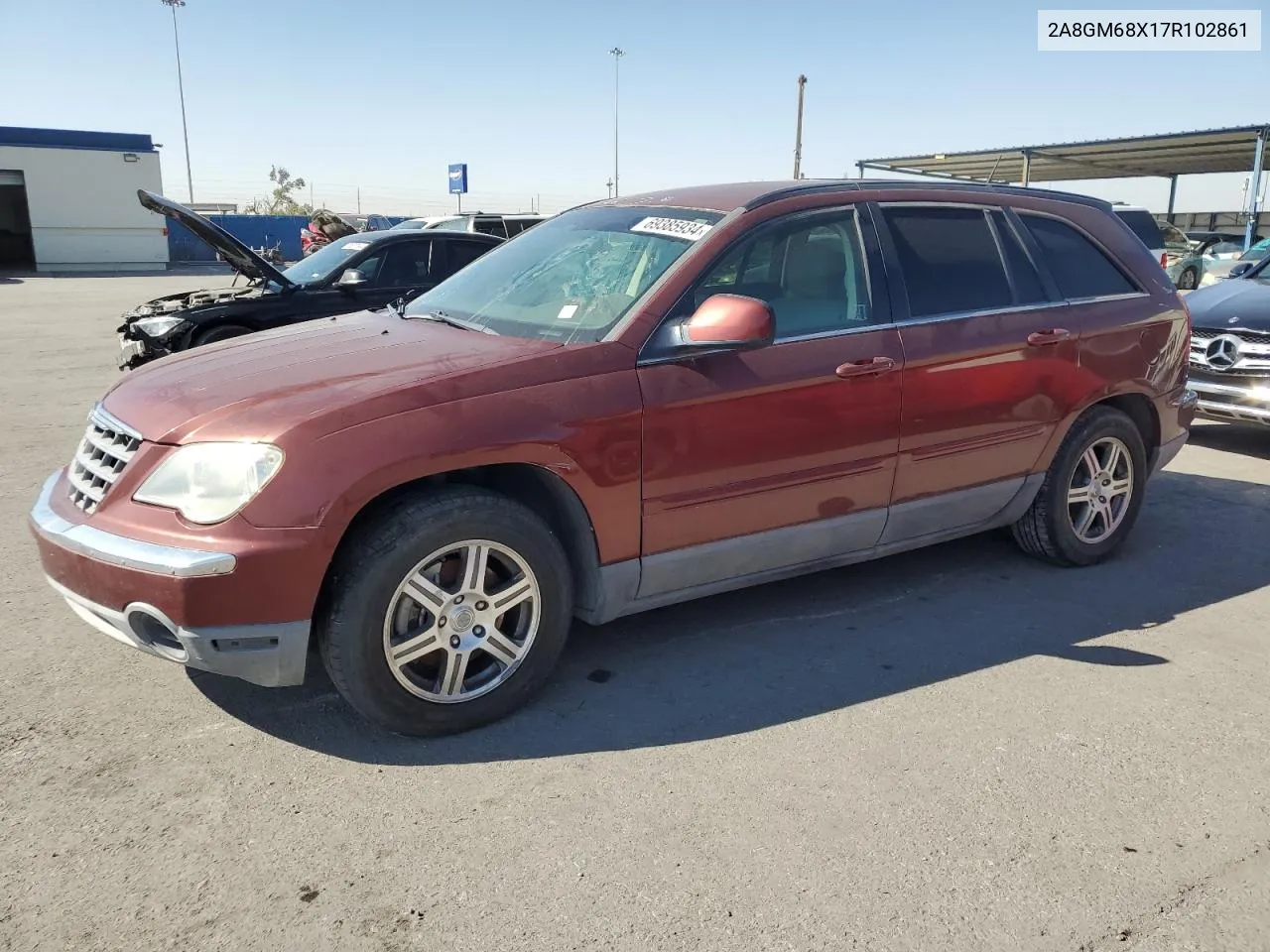 2007 Chrysler Pacifica Touring VIN: 2A8GM68X17R102861 Lot: 69385934