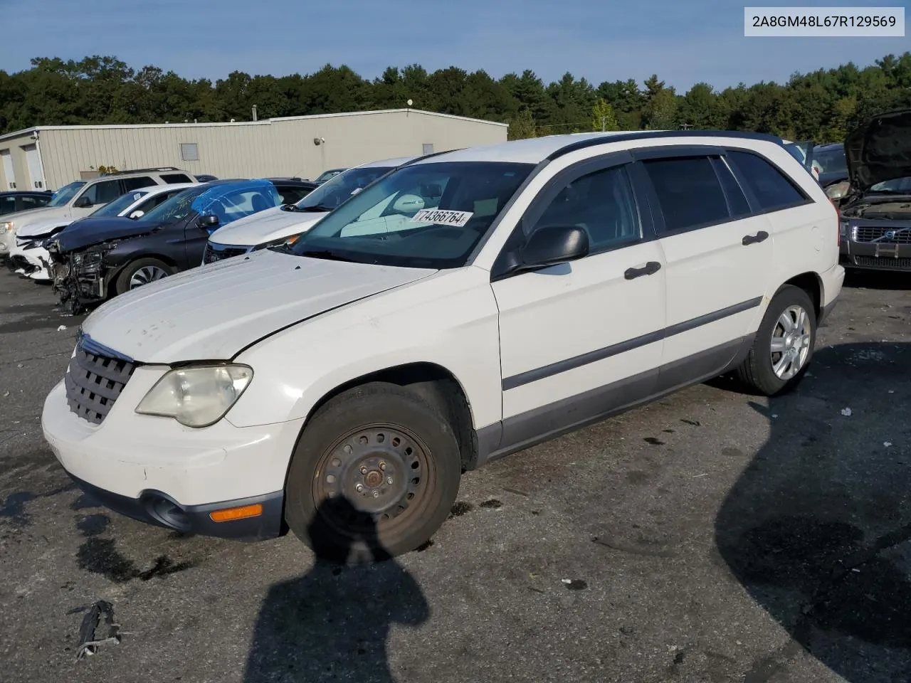 2007 Chrysler Pacifica VIN: 2A8GM48L67R129569 Lot: 74366764