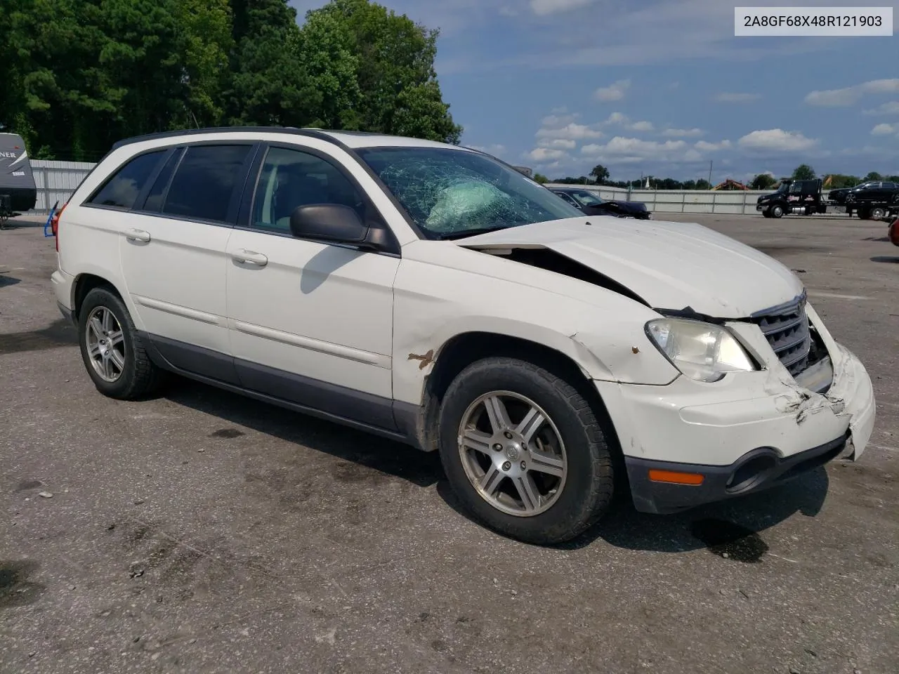 2008 Chrysler Pacifica Touring VIN: 2A8GF68X48R121903 Lot: 65268724