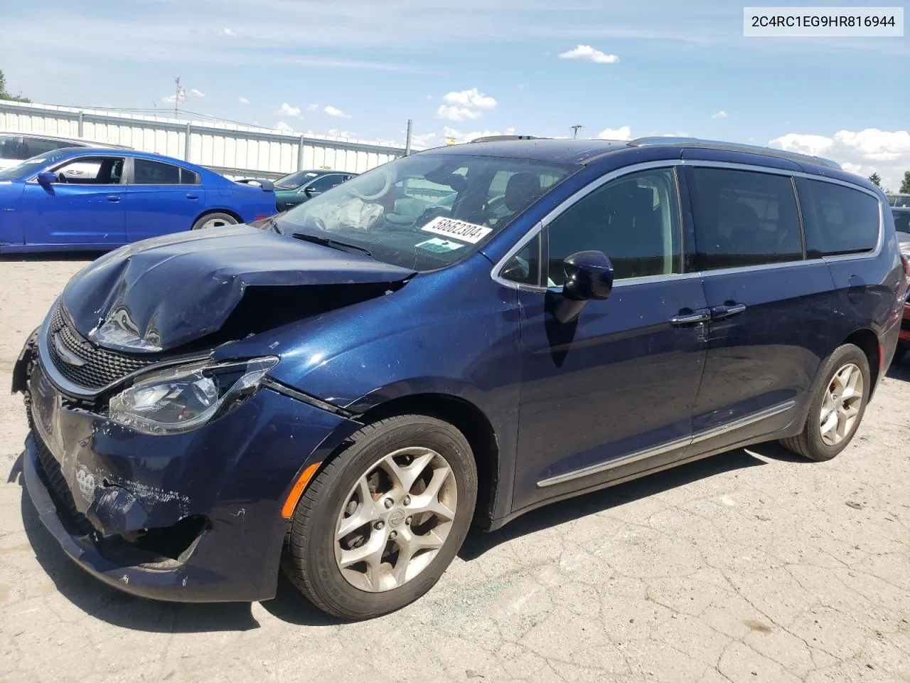 2017 Chrysler Pacifica Touring L Plus VIN: 2C4RC1EG9HR816944 Lot: 58662304