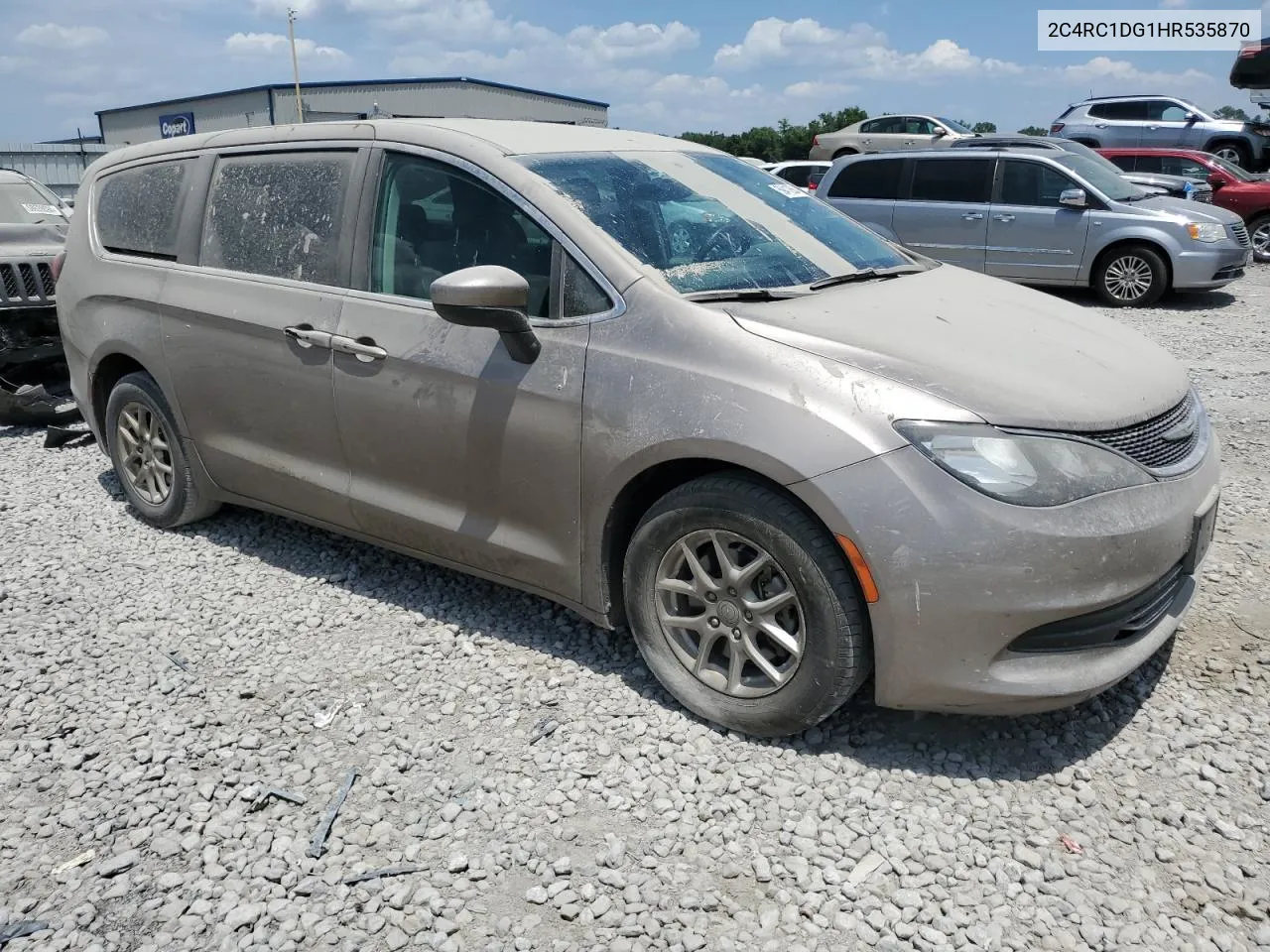 2017 Chrysler Pacifica Touring VIN: 2C4RC1DG1HR535870 Lot: 59412564