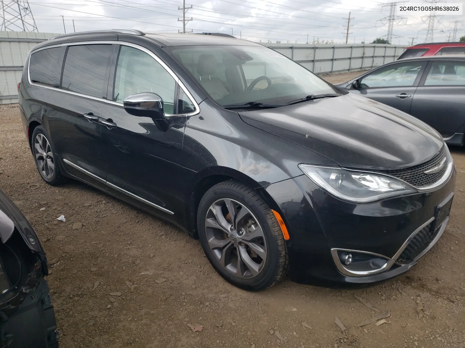 2C4RC1GG5HR638026 2017 Chrysler Pacifica Limited