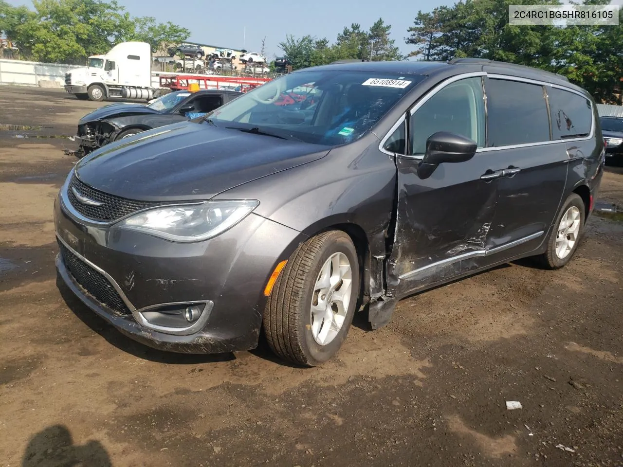 2017 Chrysler Pacifica Touring L VIN: 2C4RC1BG5HR816105 Lot: 65108914