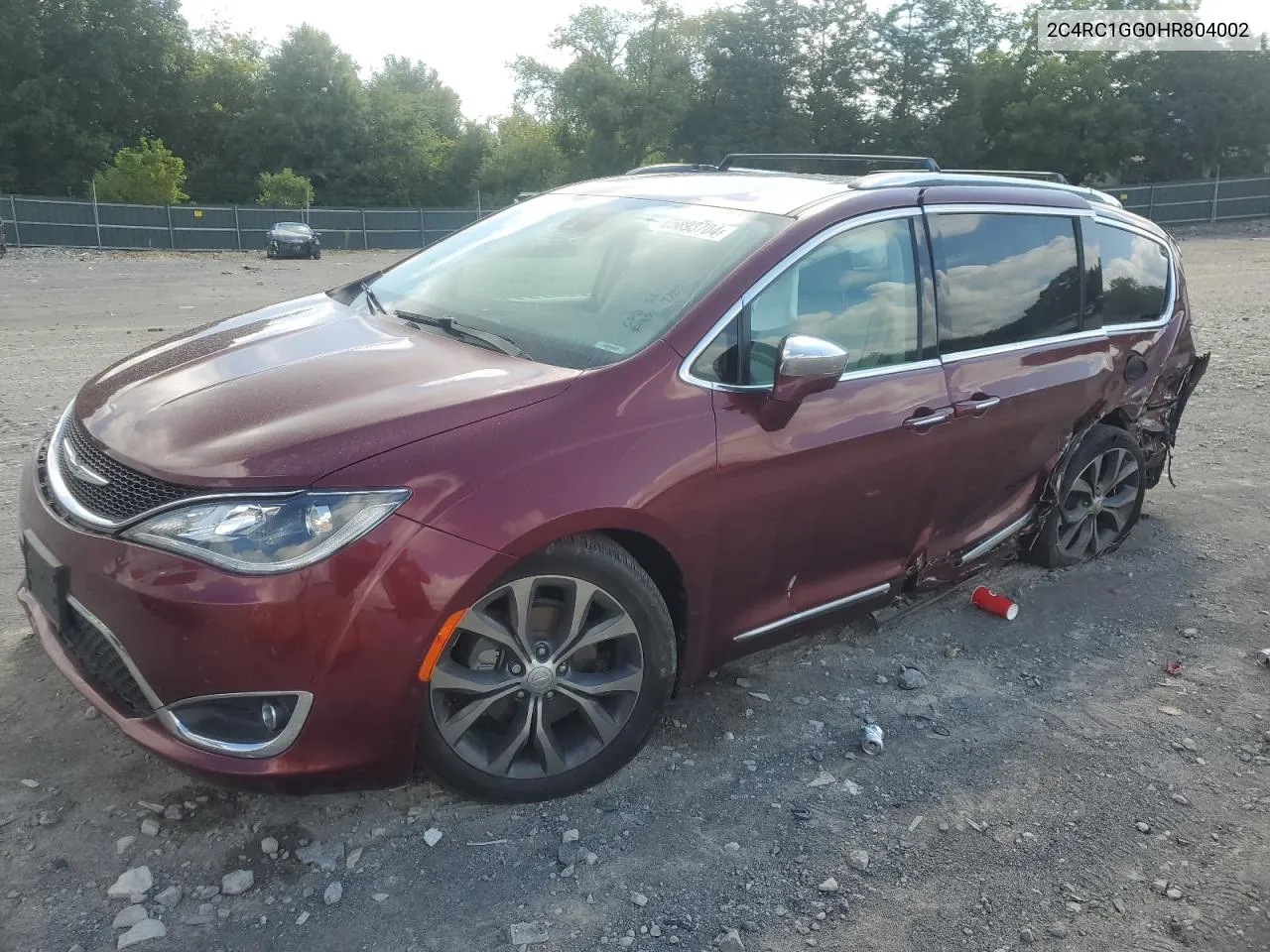 2017 Chrysler Pacifica Limited VIN: 2C4RC1GG0HR804002 Lot: 65893704