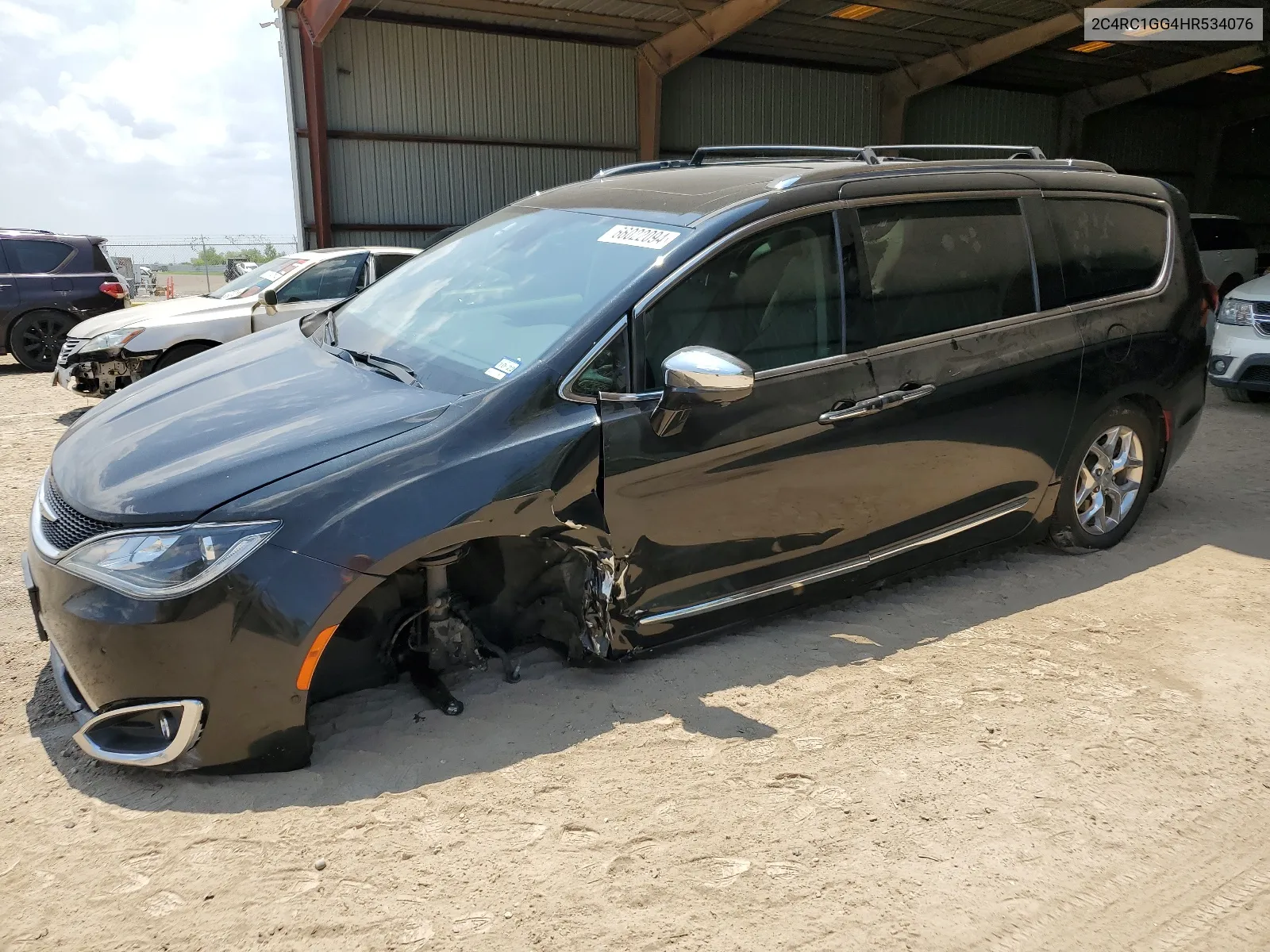 2017 Chrysler Pacifica Limited VIN: 2C4RC1GG4HR534076 Lot: 66022094