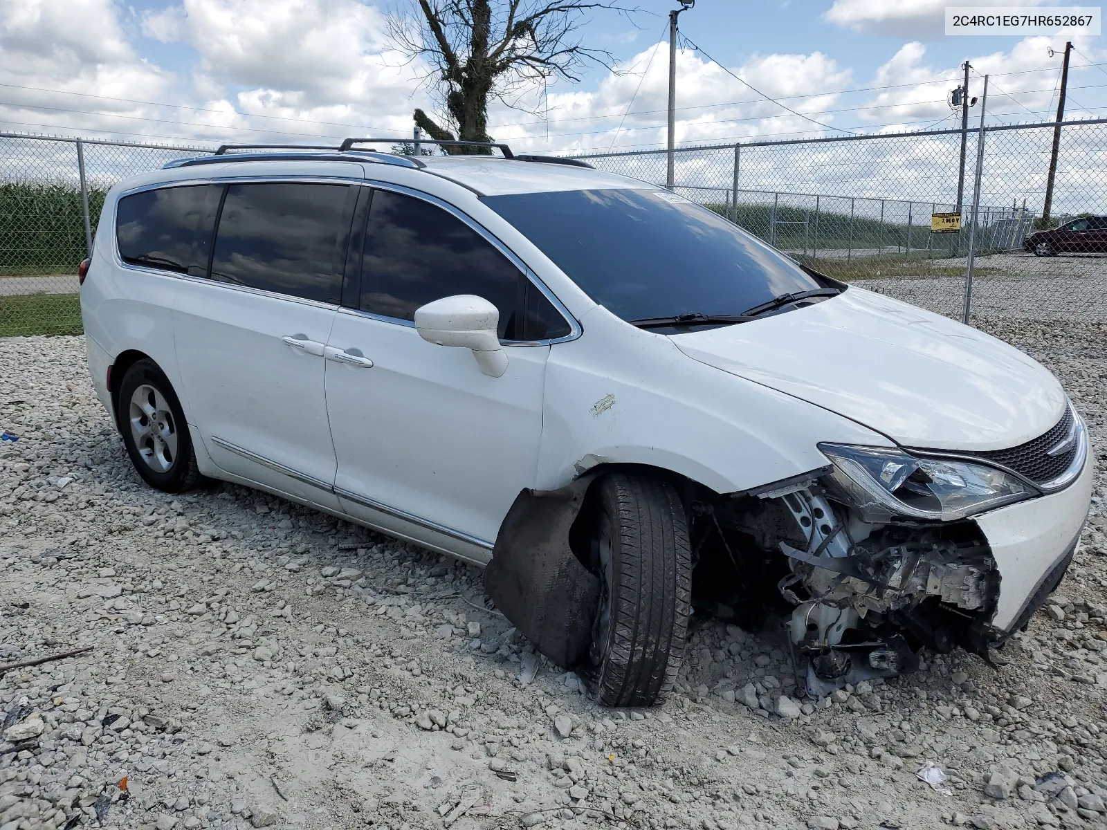 2017 Chrysler Pacifica Touring L Plus VIN: 2C4RC1EG7HR652867 Lot: 66443294