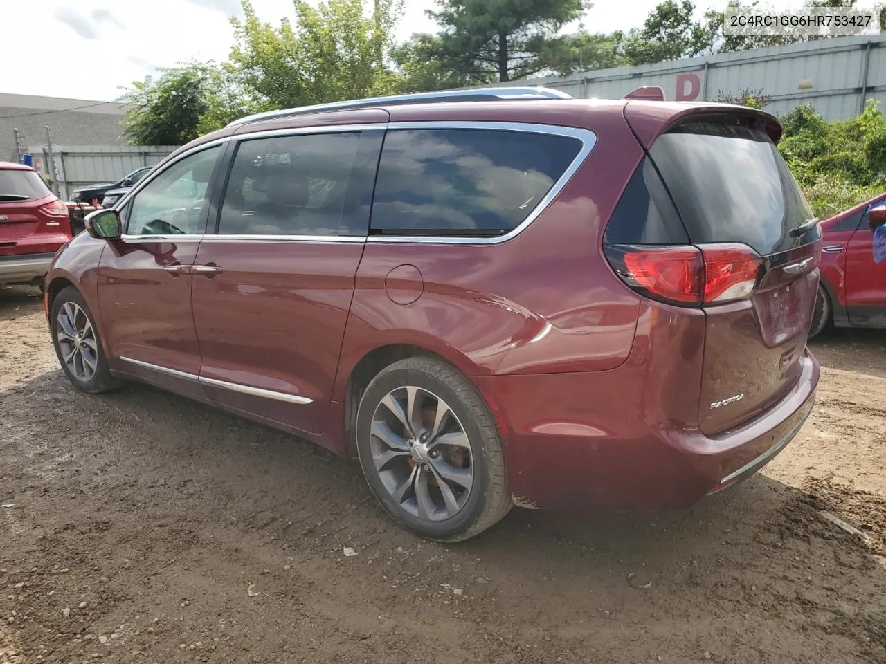 2017 Chrysler Pacifica Limited VIN: 2C4RC1GG6HR753427 Lot: 68347384