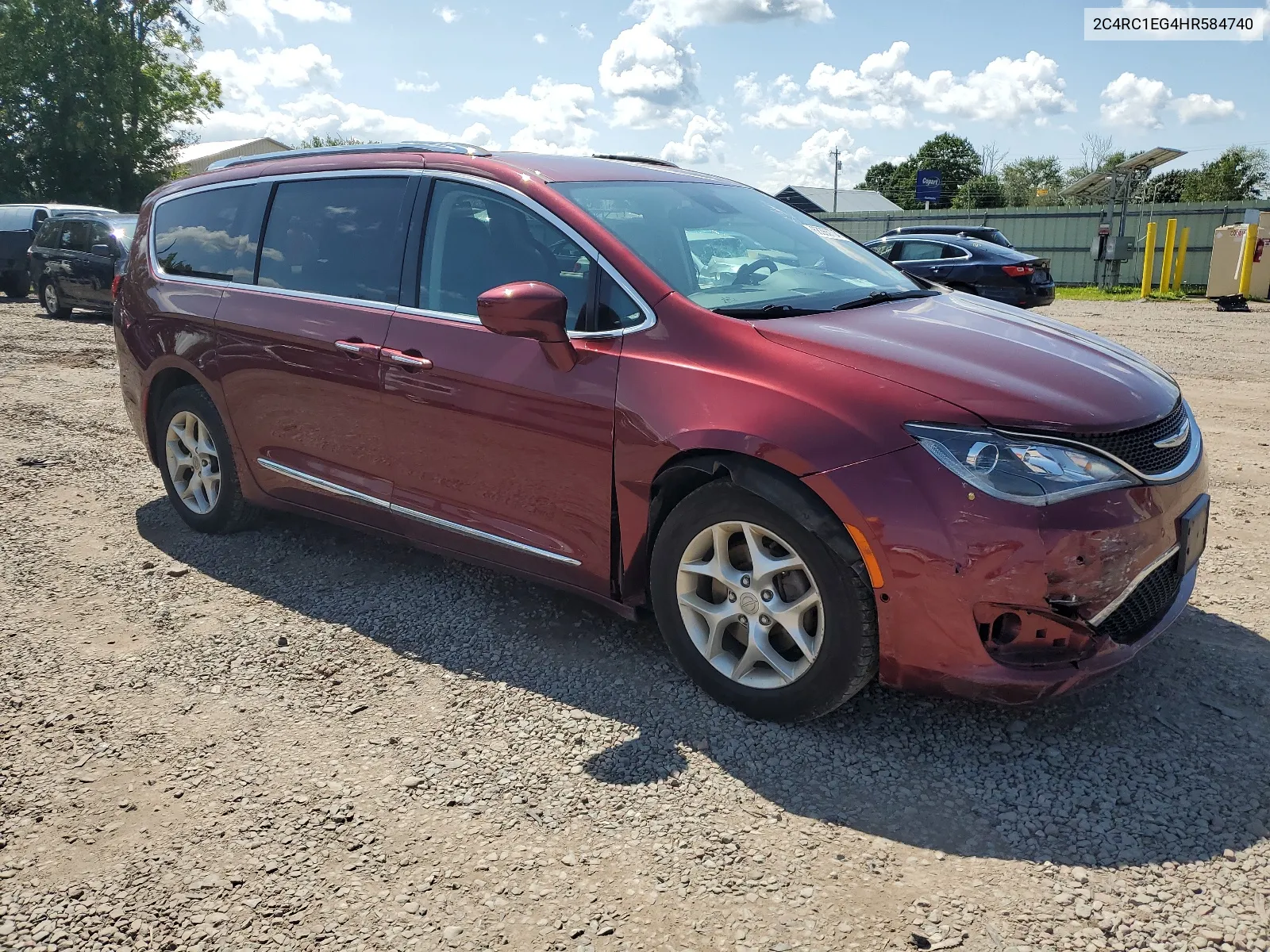 2017 Chrysler Pacifica Touring L Plus VIN: 2C4RC1EG4HR584740 Lot: 68365704