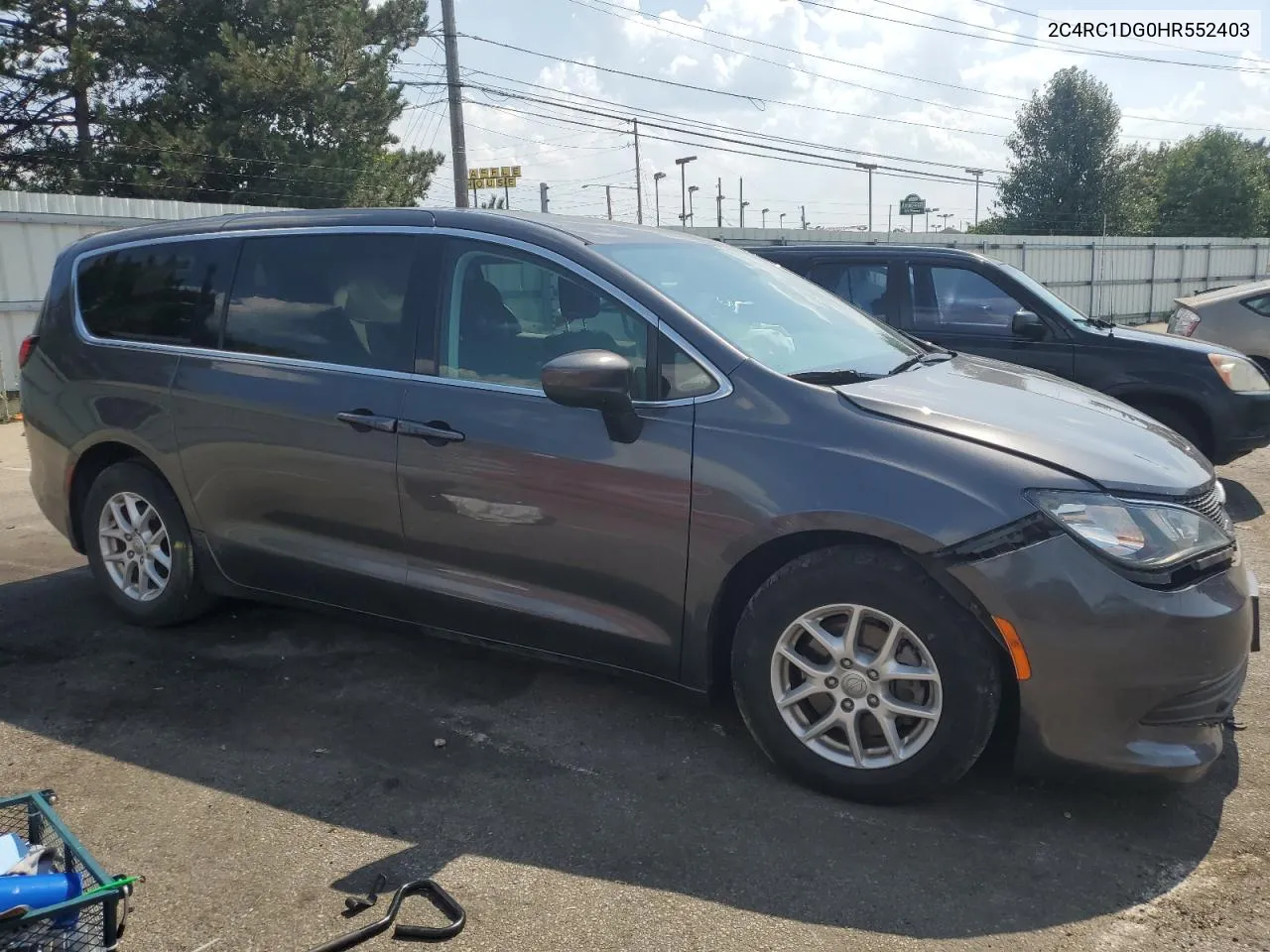 2017 Chrysler Pacifica Touring VIN: 2C4RC1DG0HR552403 Lot: 69427754