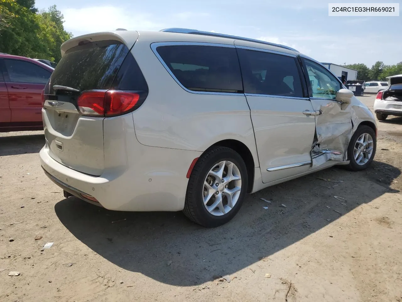 2C4RC1EG3HR669021 2017 Chrysler Pacifica Touring L Plus