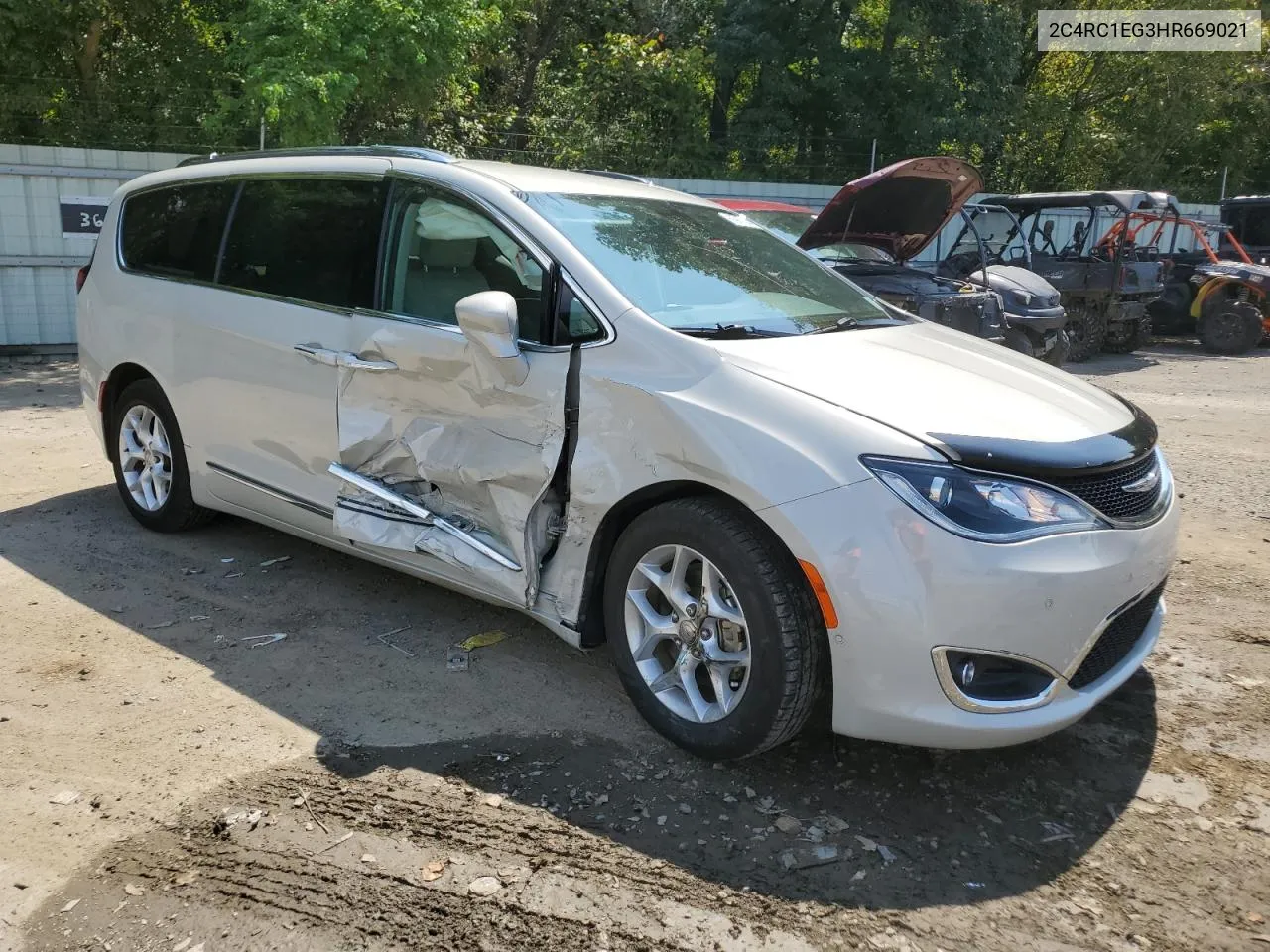 2017 Chrysler Pacifica Touring L Plus VIN: 2C4RC1EG3HR669021 Lot: 69985104