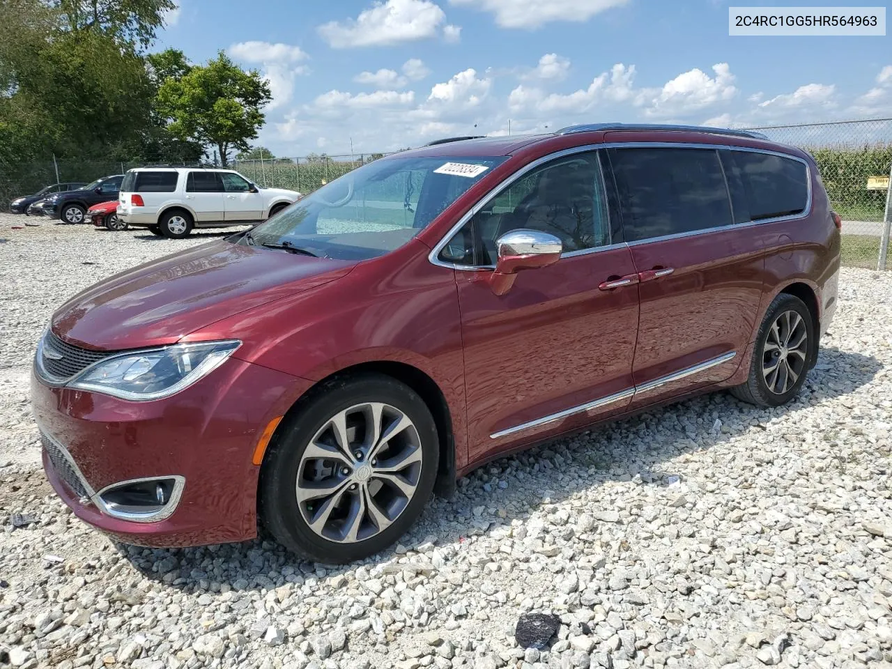 2017 Chrysler Pacifica Limited VIN: 2C4RC1GG5HR564963 Lot: 70228334