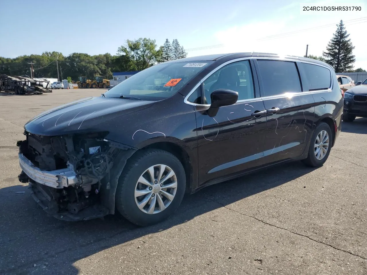 2017 Chrysler Pacifica Touring VIN: 2C4RC1DG5HR531790 Lot: 71051204