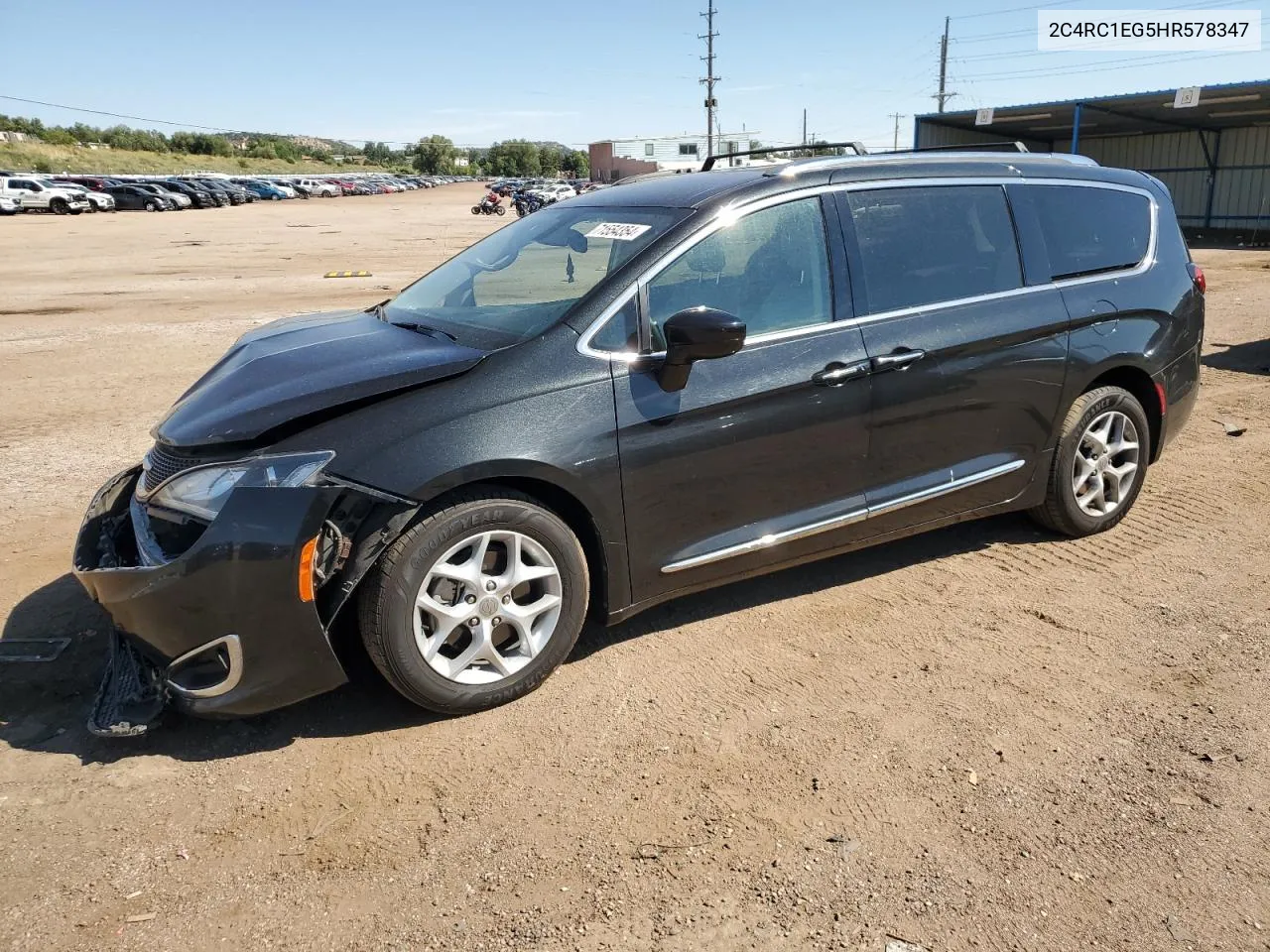 2017 Chrysler Pacifica Touring L Plus VIN: 2C4RC1EG5HR578347 Lot: 71554354