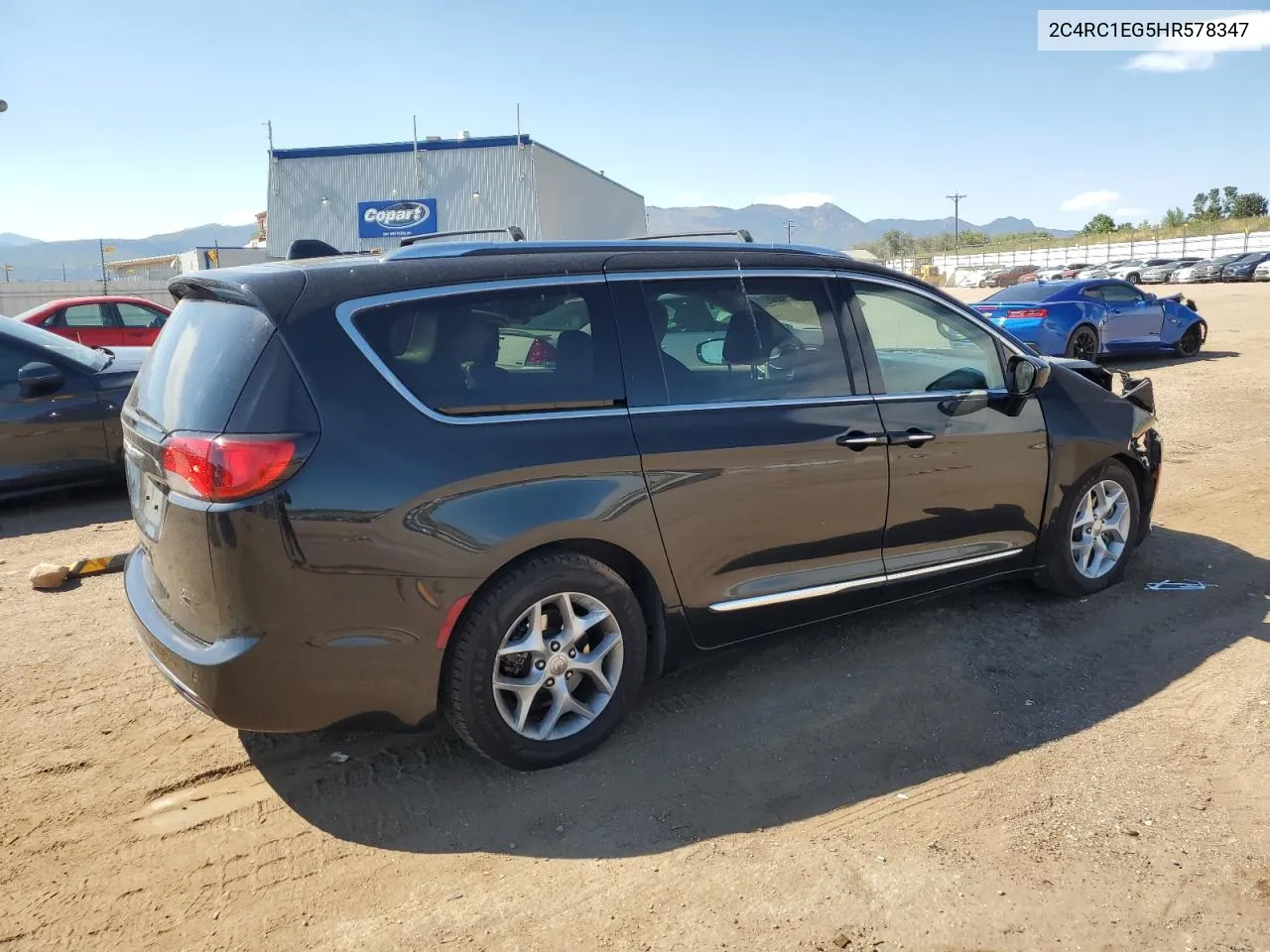 2017 Chrysler Pacifica Touring L Plus VIN: 2C4RC1EG5HR578347 Lot: 71554354