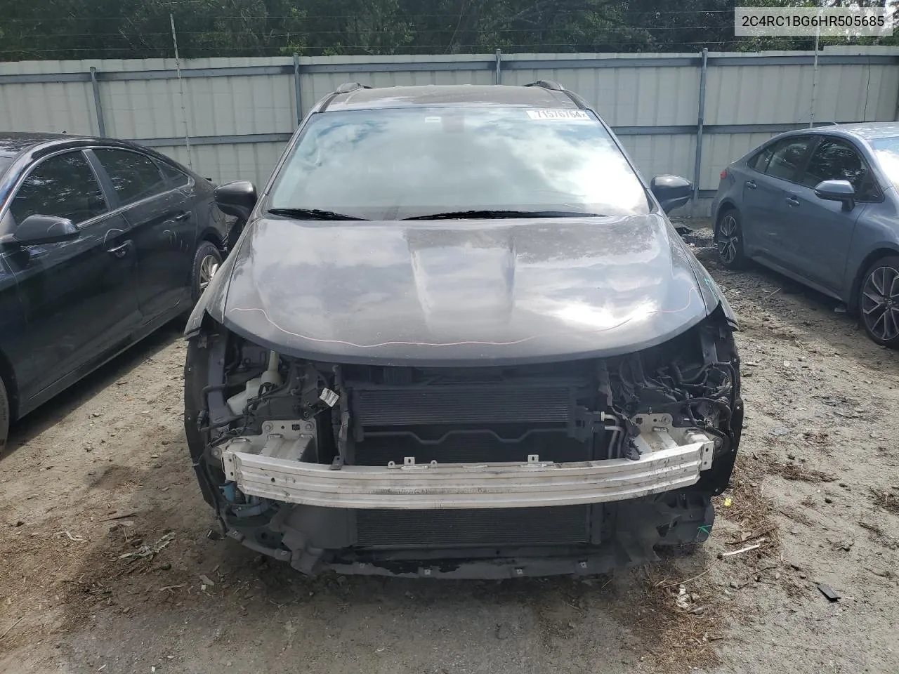 2C4RC1BG6HR505685 2017 Chrysler Pacifica Touring L