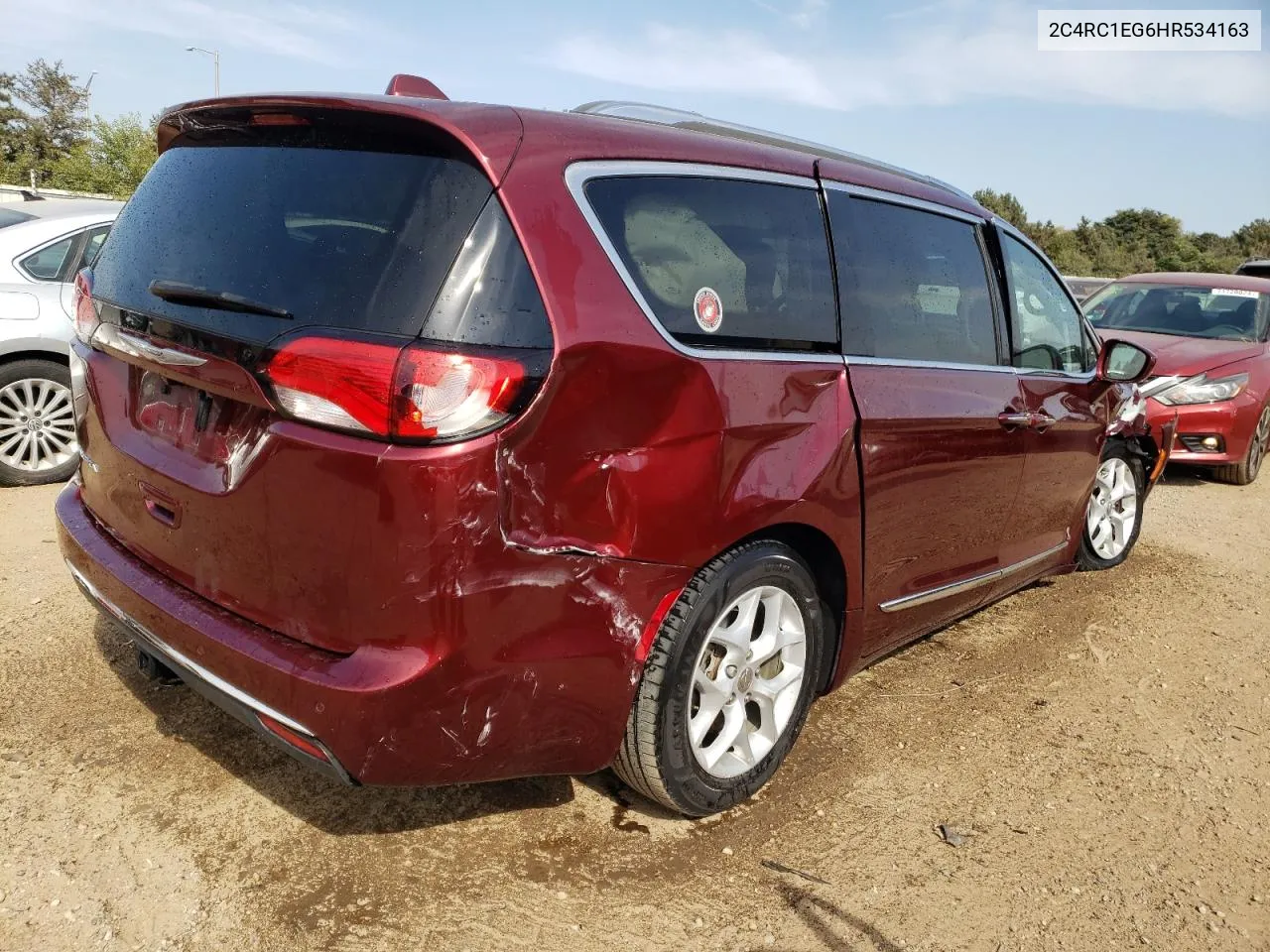 2017 Chrysler Pacifica Touring L Plus VIN: 2C4RC1EG6HR534163 Lot: 71968504