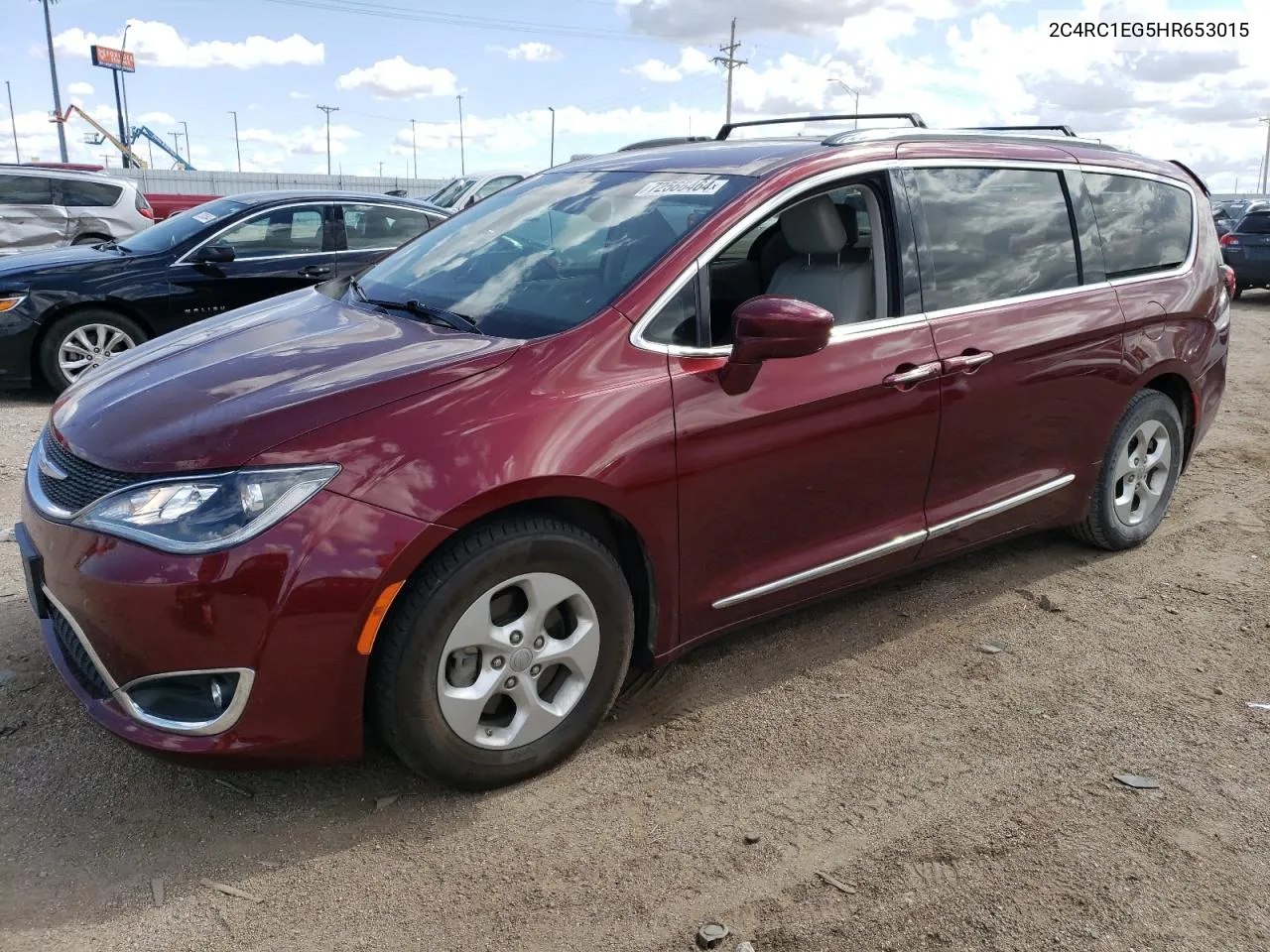 2017 Chrysler Pacifica Touring L Plus VIN: 2C4RC1EG5HR653015 Lot: 72566464