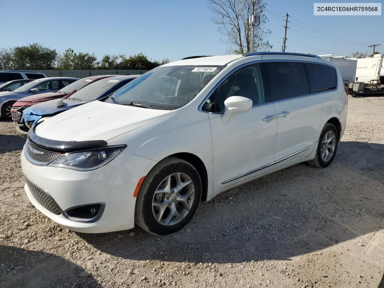 2017 Chrysler Pacifica Touring L Plus VIN: 2C4RC1EG6HR759568 Lot: 74374024