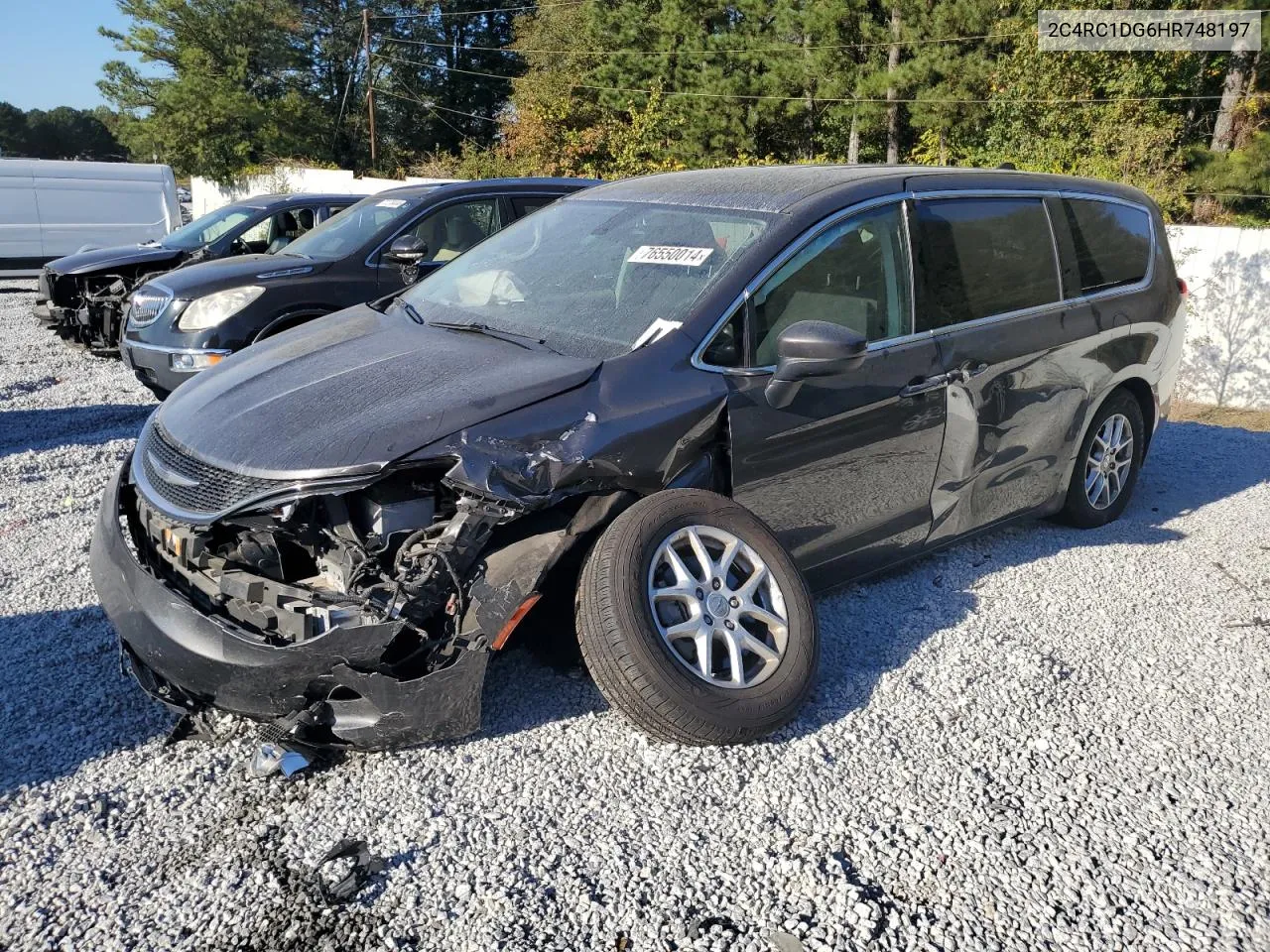 2017 Chrysler Pacifica Touring VIN: 2C4RC1DG6HR748197 Lot: 76550014