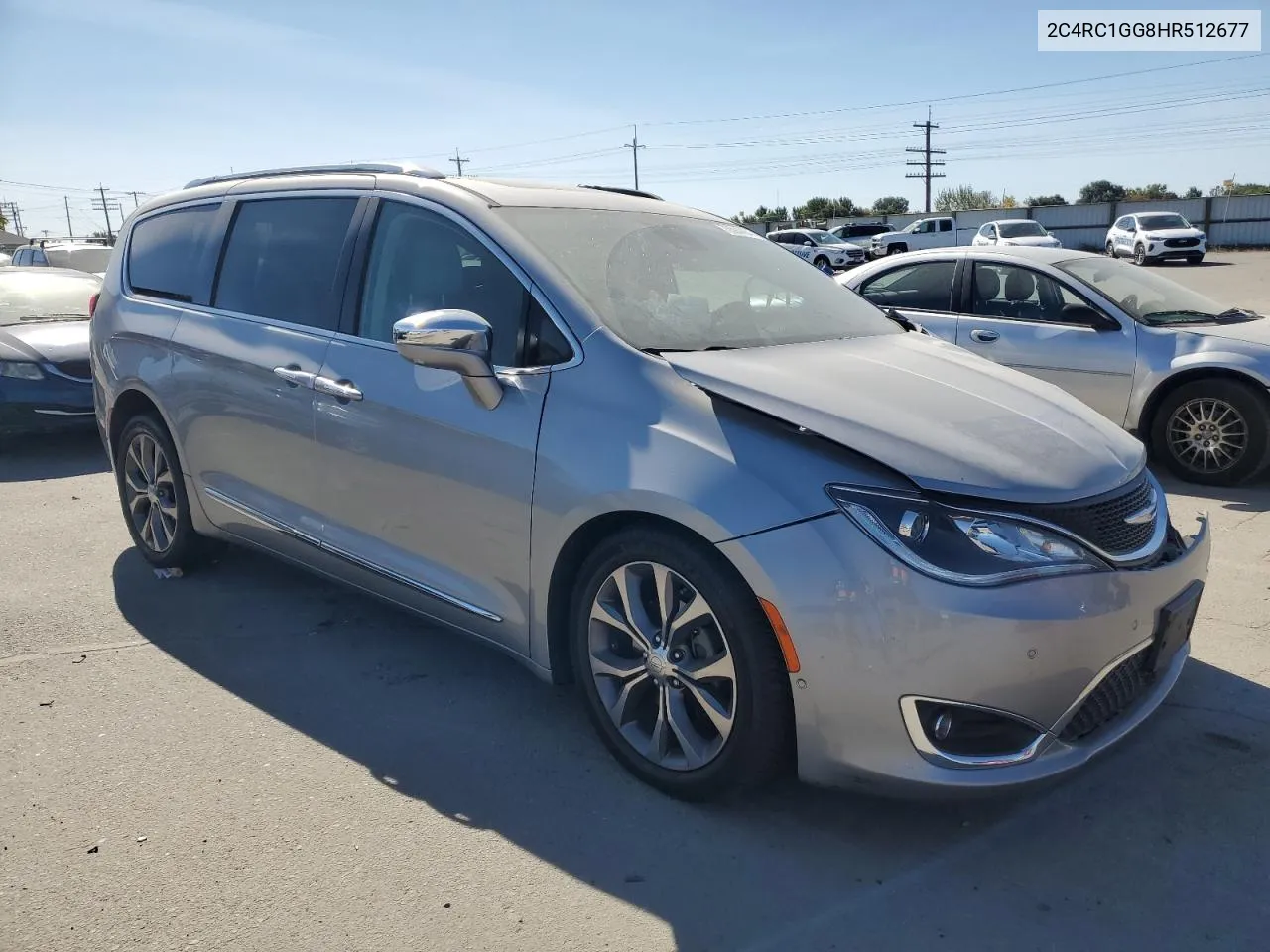 2017 Chrysler Pacifica Limited VIN: 2C4RC1GG8HR512677 Lot: 76562764