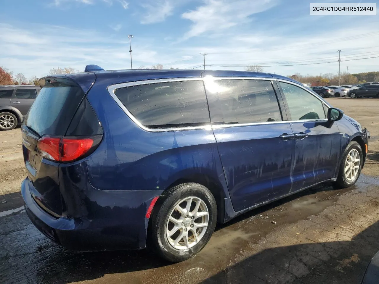 2017 Chrysler Pacifica Touring VIN: 2C4RC1DG4HR512440 Lot: 77501834